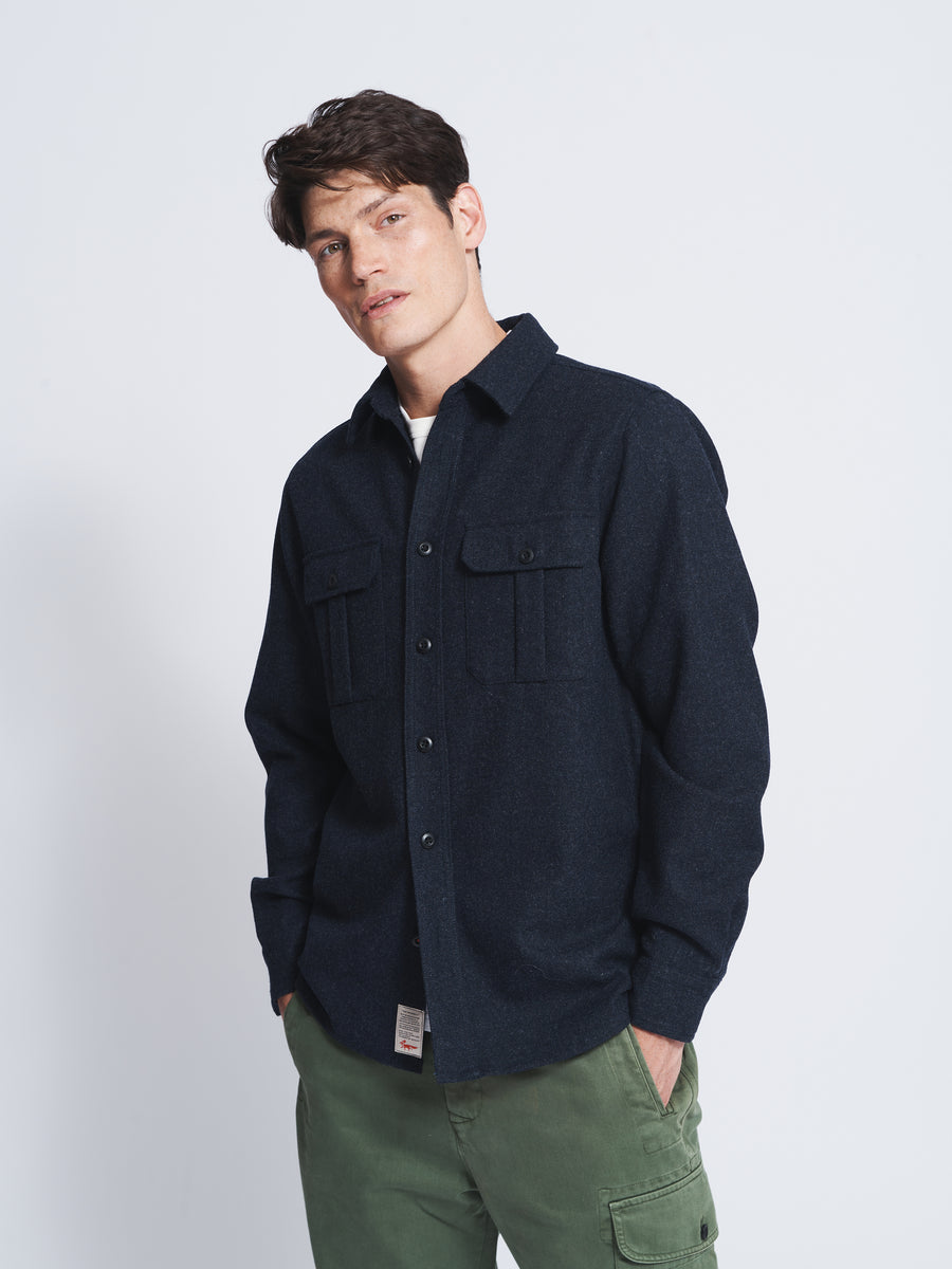 Lysaghts Wool Overshirt – Aubin