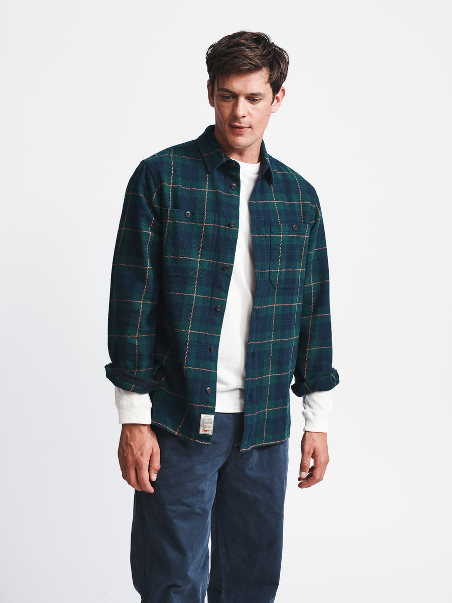 Langdale Heavy Weight Flannel Shirt – Aubin