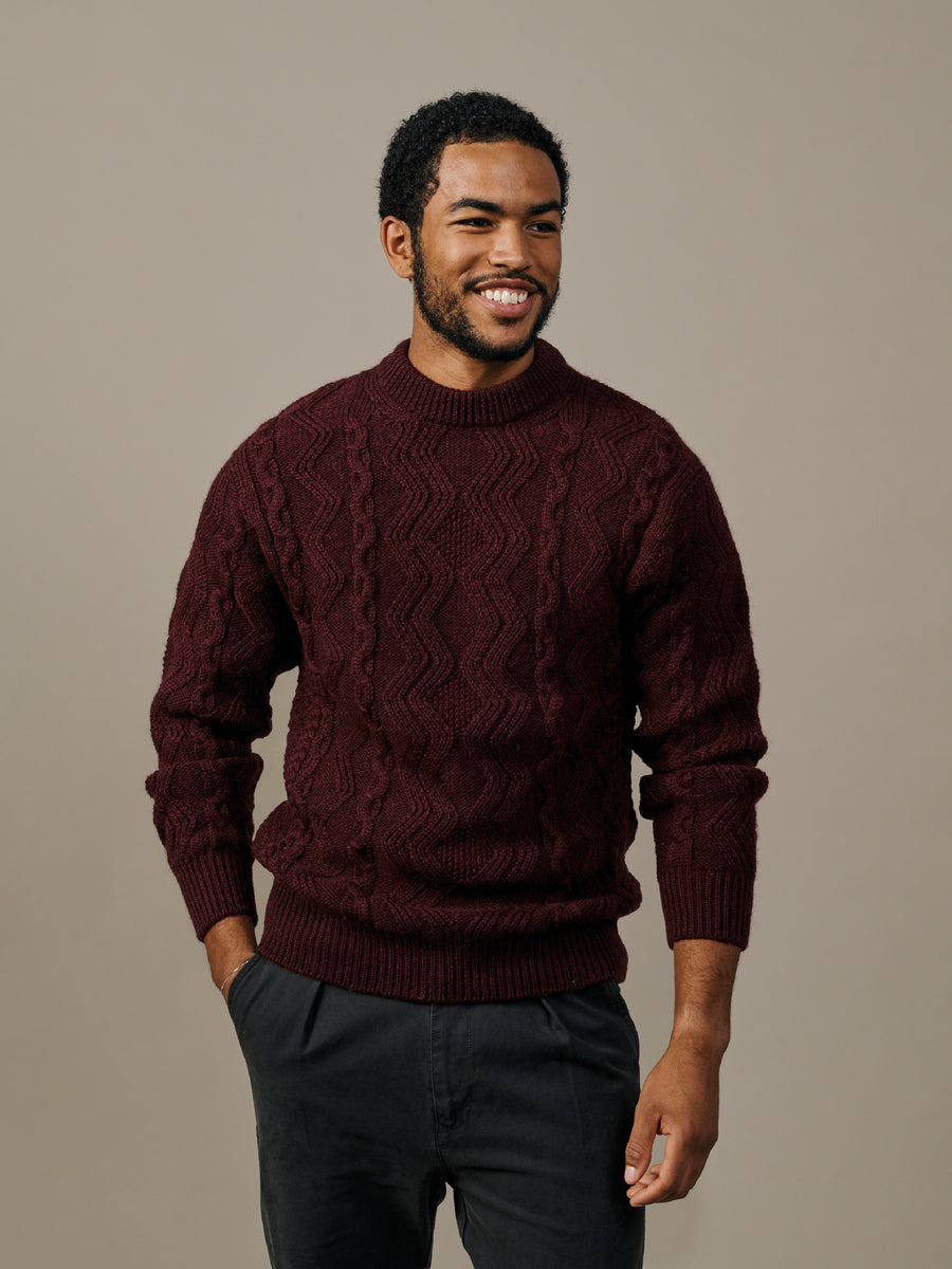 Edgar Aran Wool Jumper