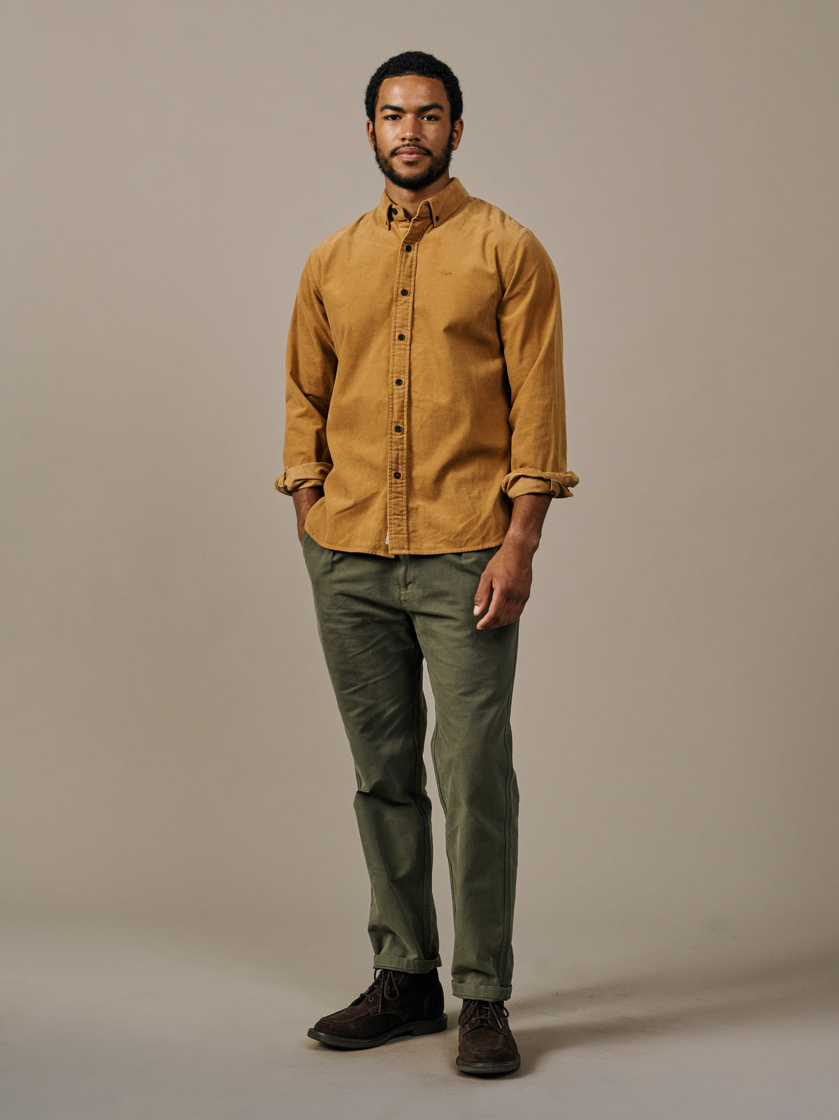 Aubin Tan Edmund Cord Shirt | Cord Shirt