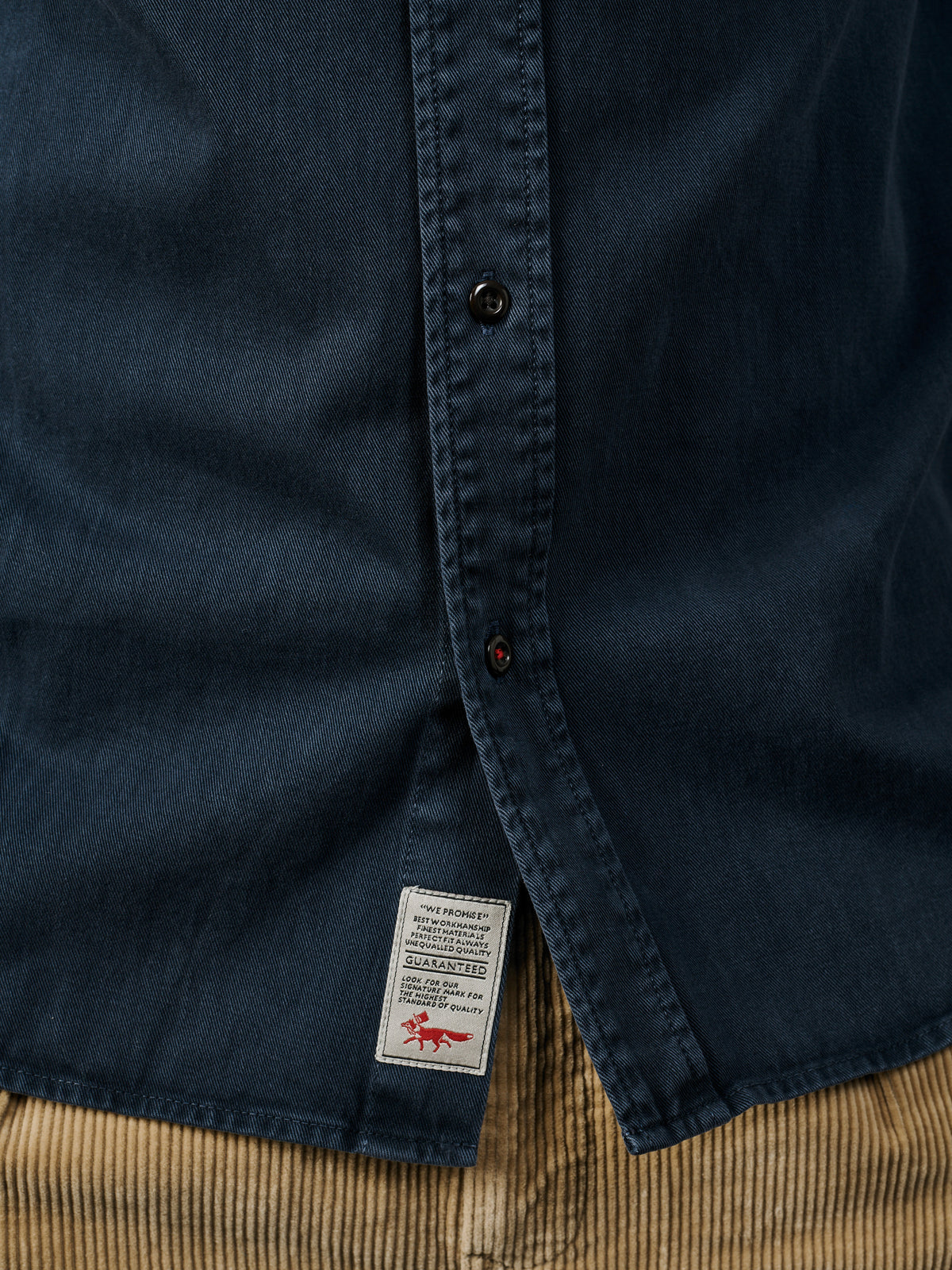 Aubin Navy Normanby Shirt | Overshirt