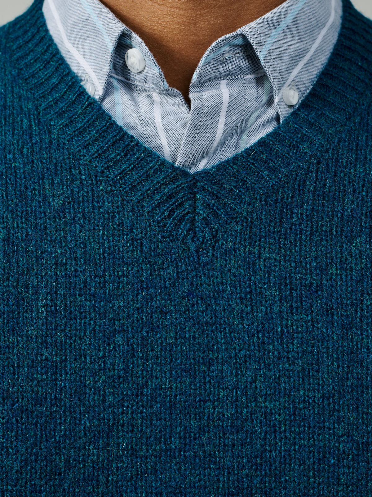 Aubin Peacock Ahberry Shetland Tank Top | Slipover