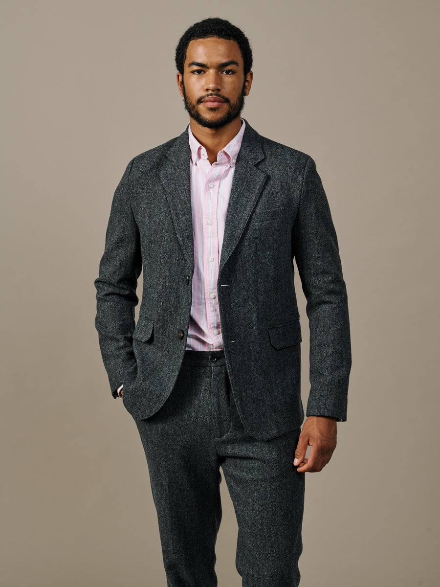 Marlborough Wool Suit Jacket
