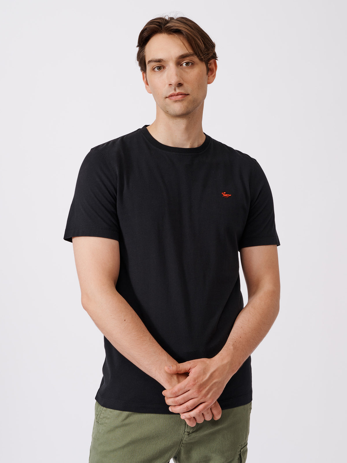 Aubin Black Aubin Organic Cotton T-Shirt | Classic Tee