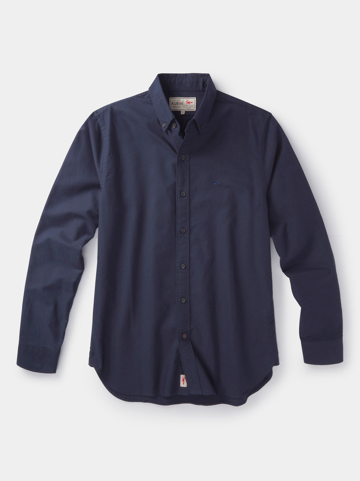 Aubin Navy Alder Oxford Shirt | Oxford Shirt