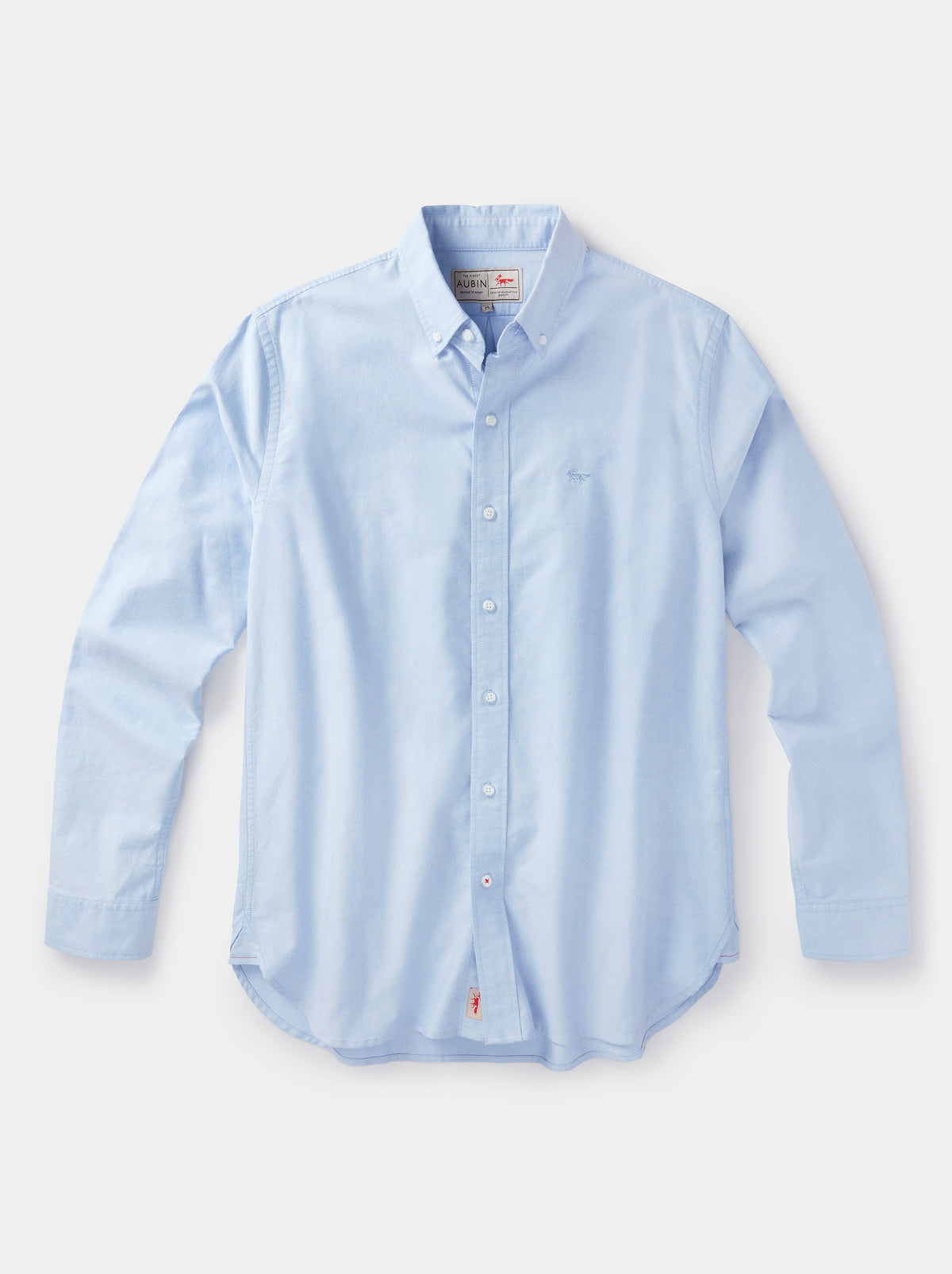 Aubin Pale Blue Alder Oxford Shirt | Oxford Shirt