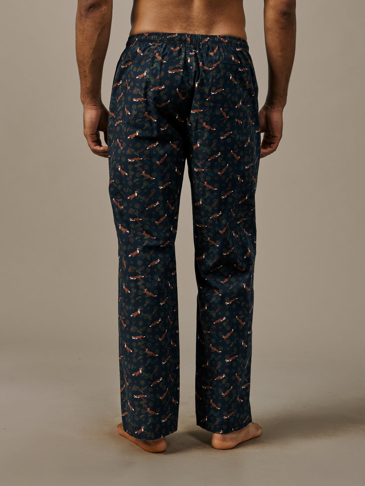 Aubin Fox Print Hellaby Lounge Pant | Loungepants