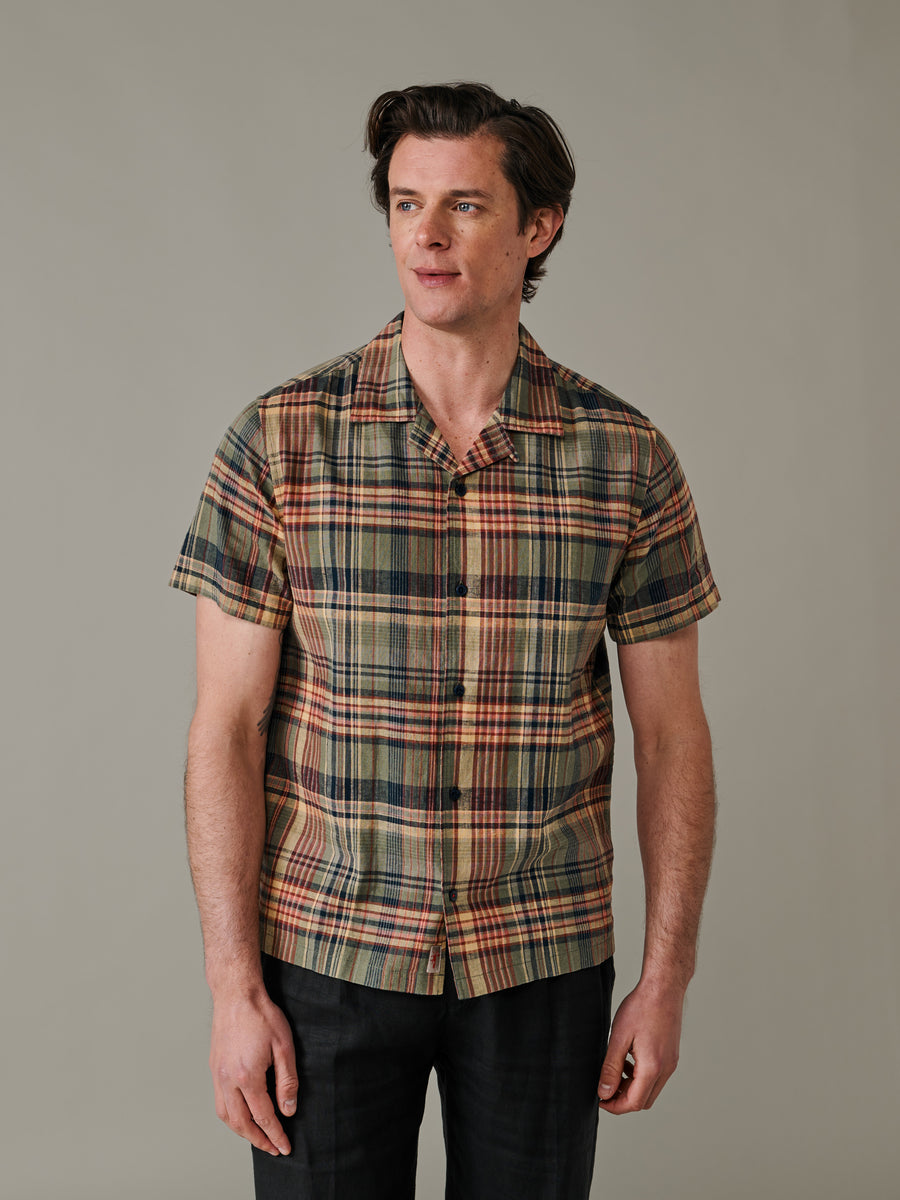 Abbots Cuban Collar Shirt