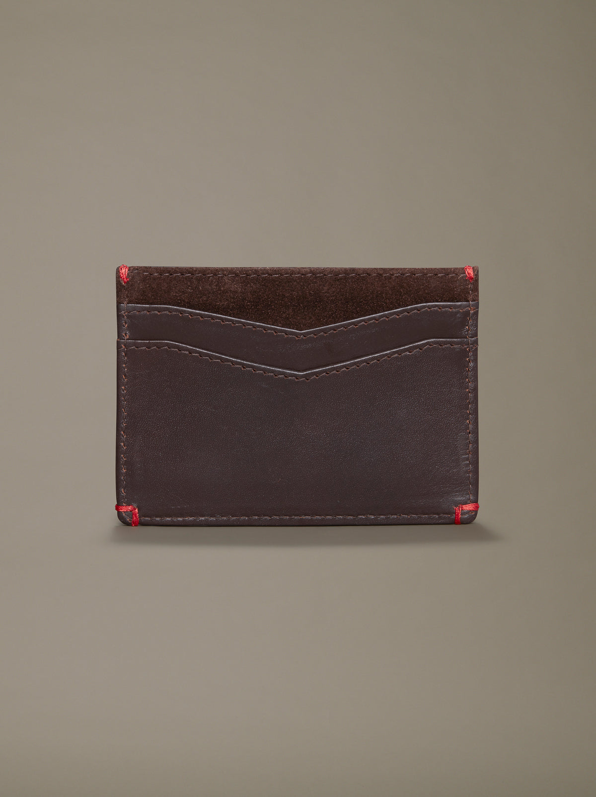 Aubin Brown Abney Leather Cardholder | Accessories