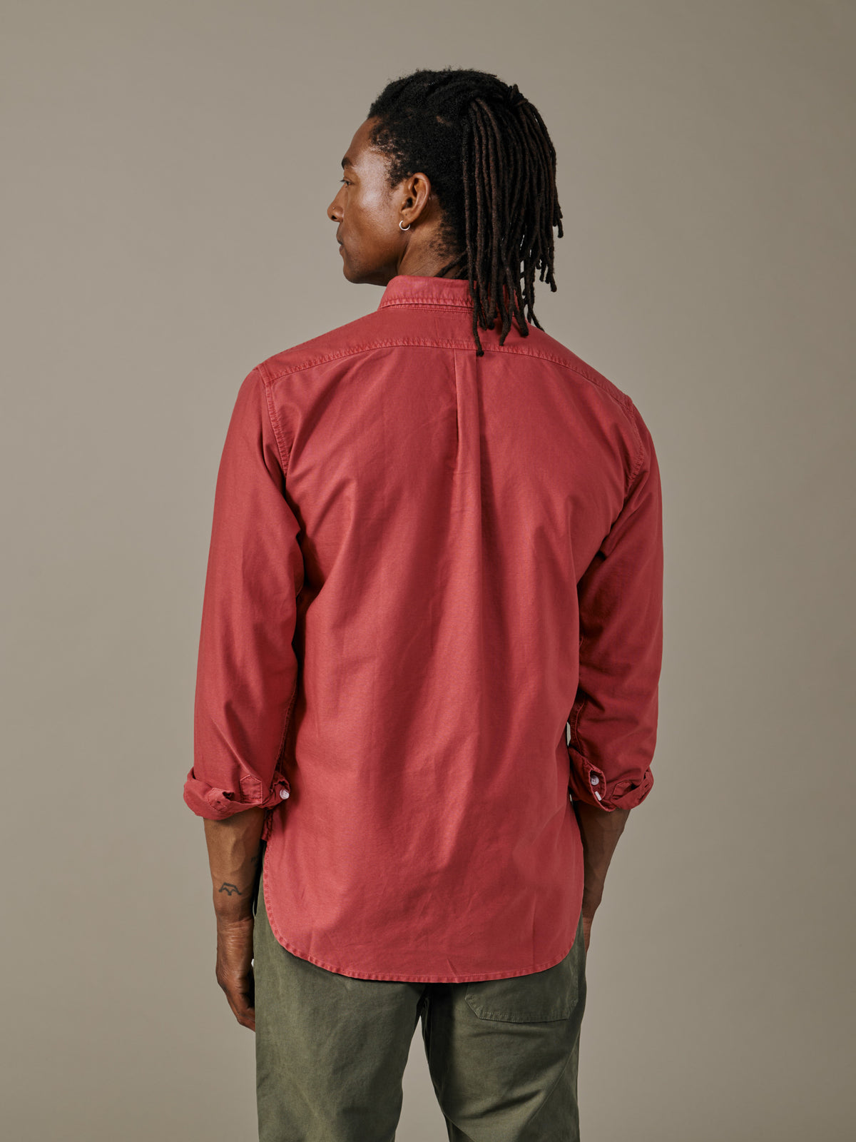 Aubin Rouge Aldridge Oxford Button Down Shirt | Oxford Shirt