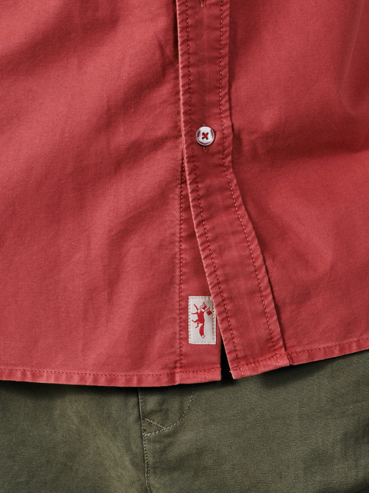 Aubin Rouge Aldridge Oxford Button Down Shirt | Oxford Shirt