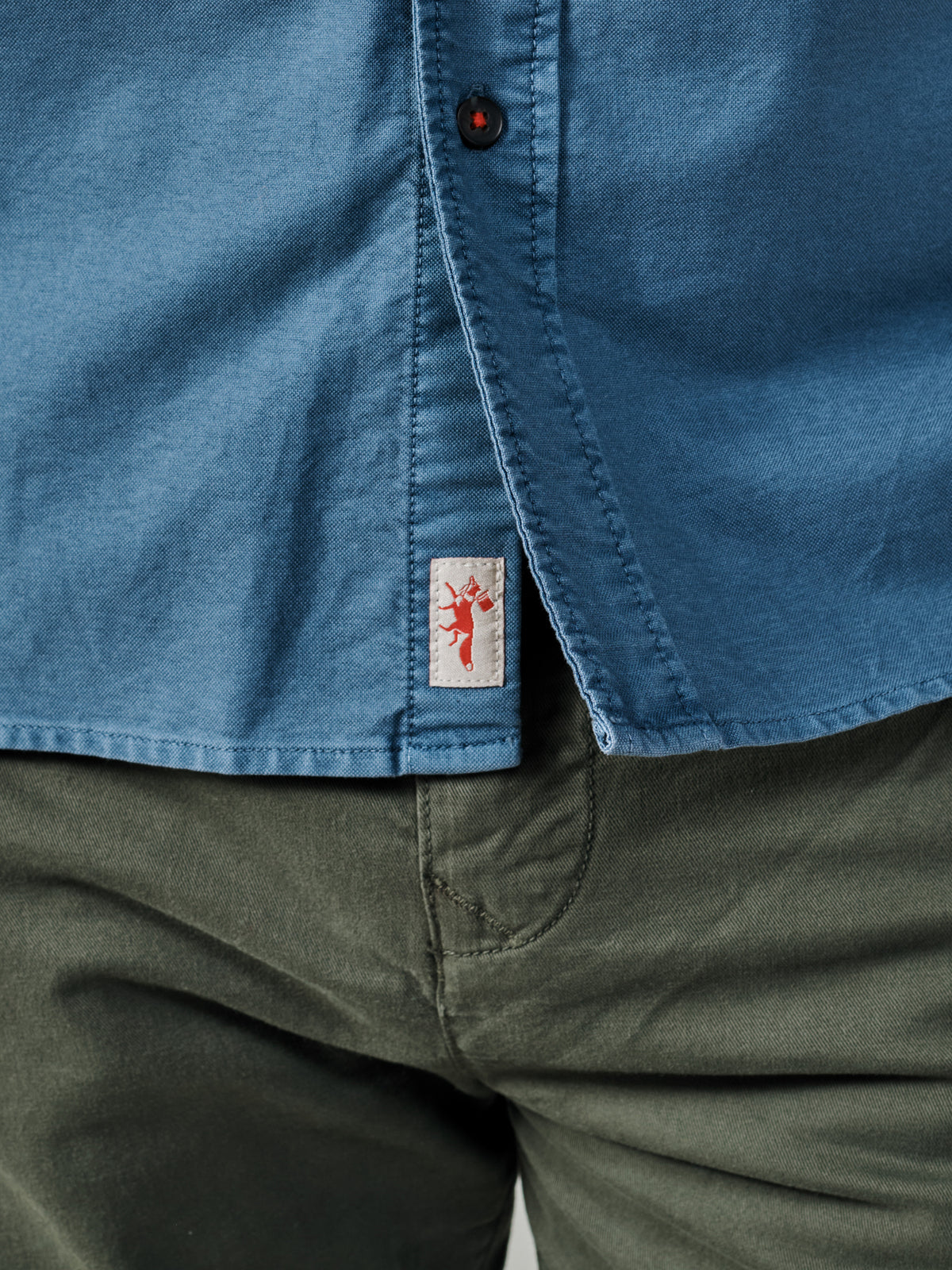 Aubin Workwear Blue Aldridge Oxford Button Down Shirt | Oxford Shirt