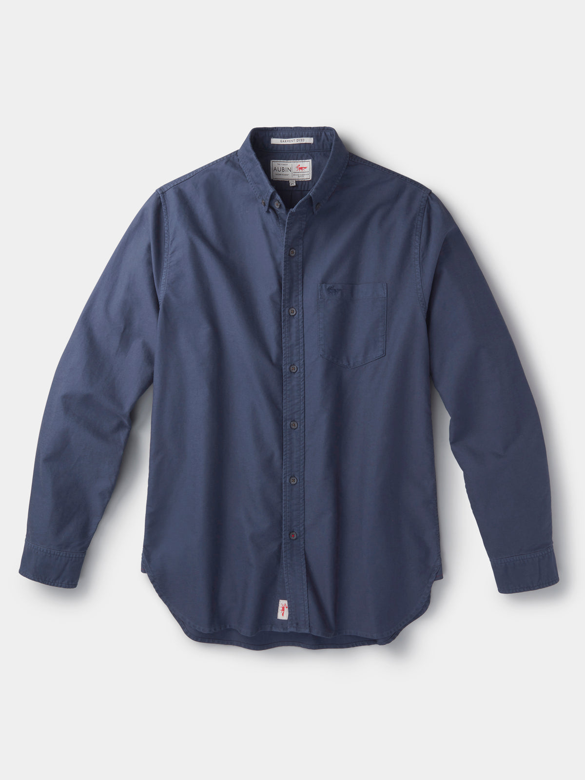 Aubin Navy Aldridge Oxford Button Down Shirt | Oxford Shirt