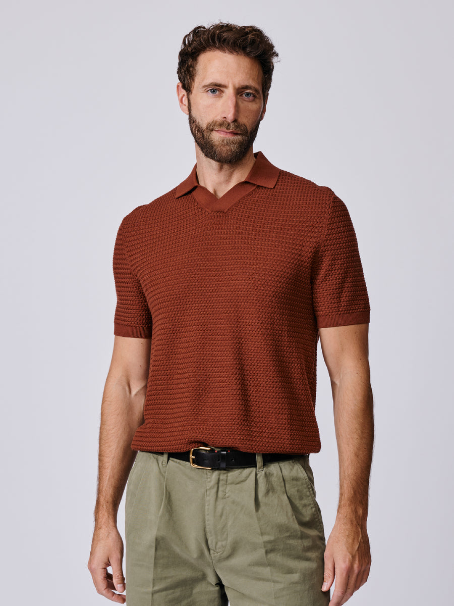Alford Textured Polo