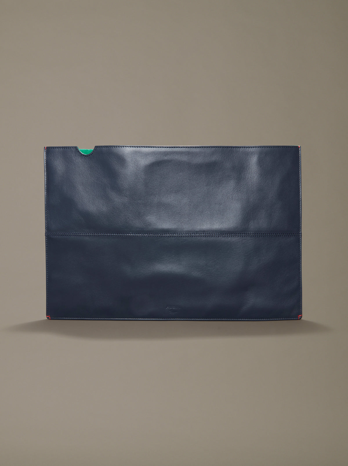 Aubin Navy/Green Alma Laptop Sleeve | Accessories