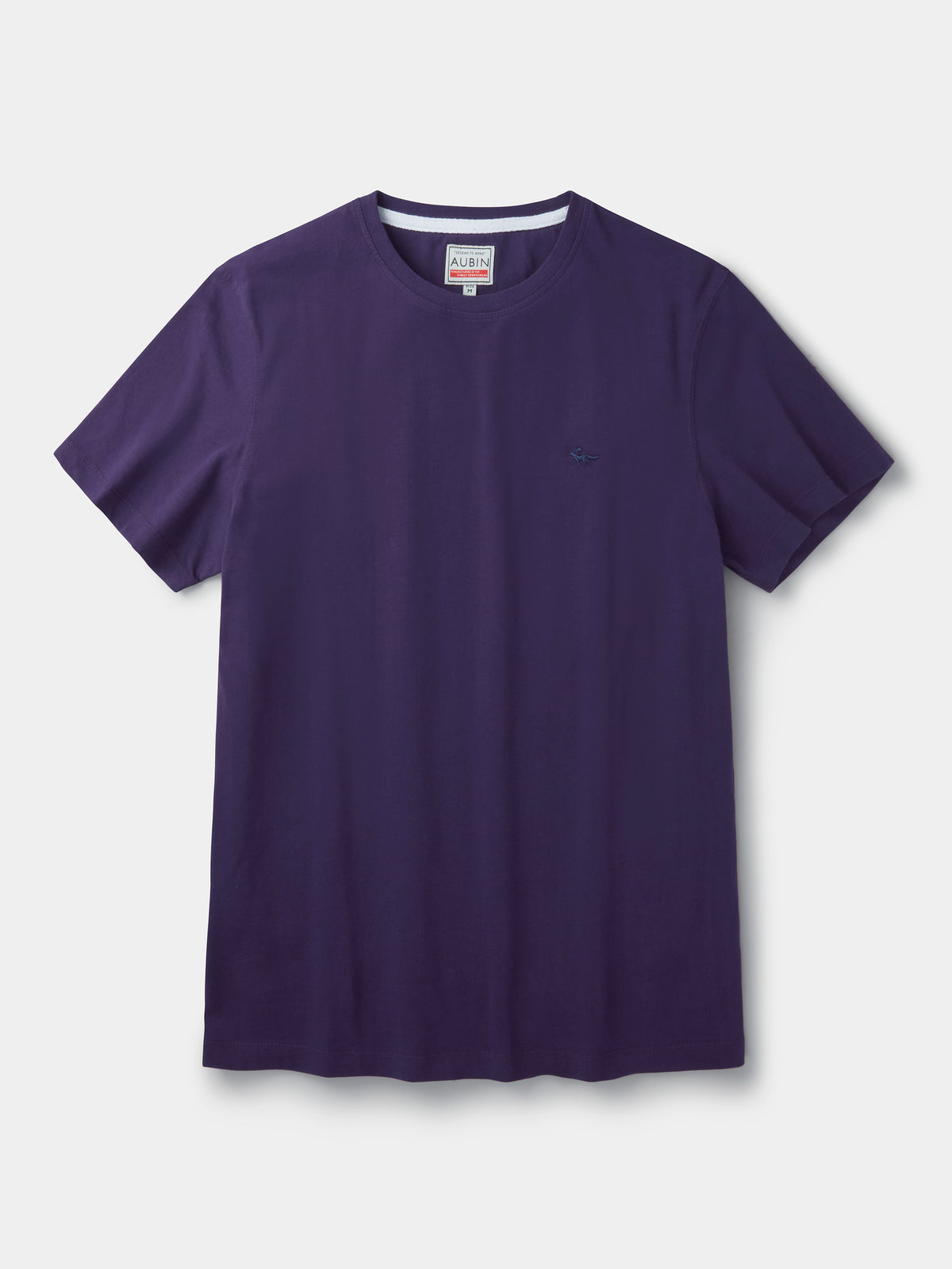 Aubin Purple Aubin Organic Cotton T-Shirt | Classic Tee