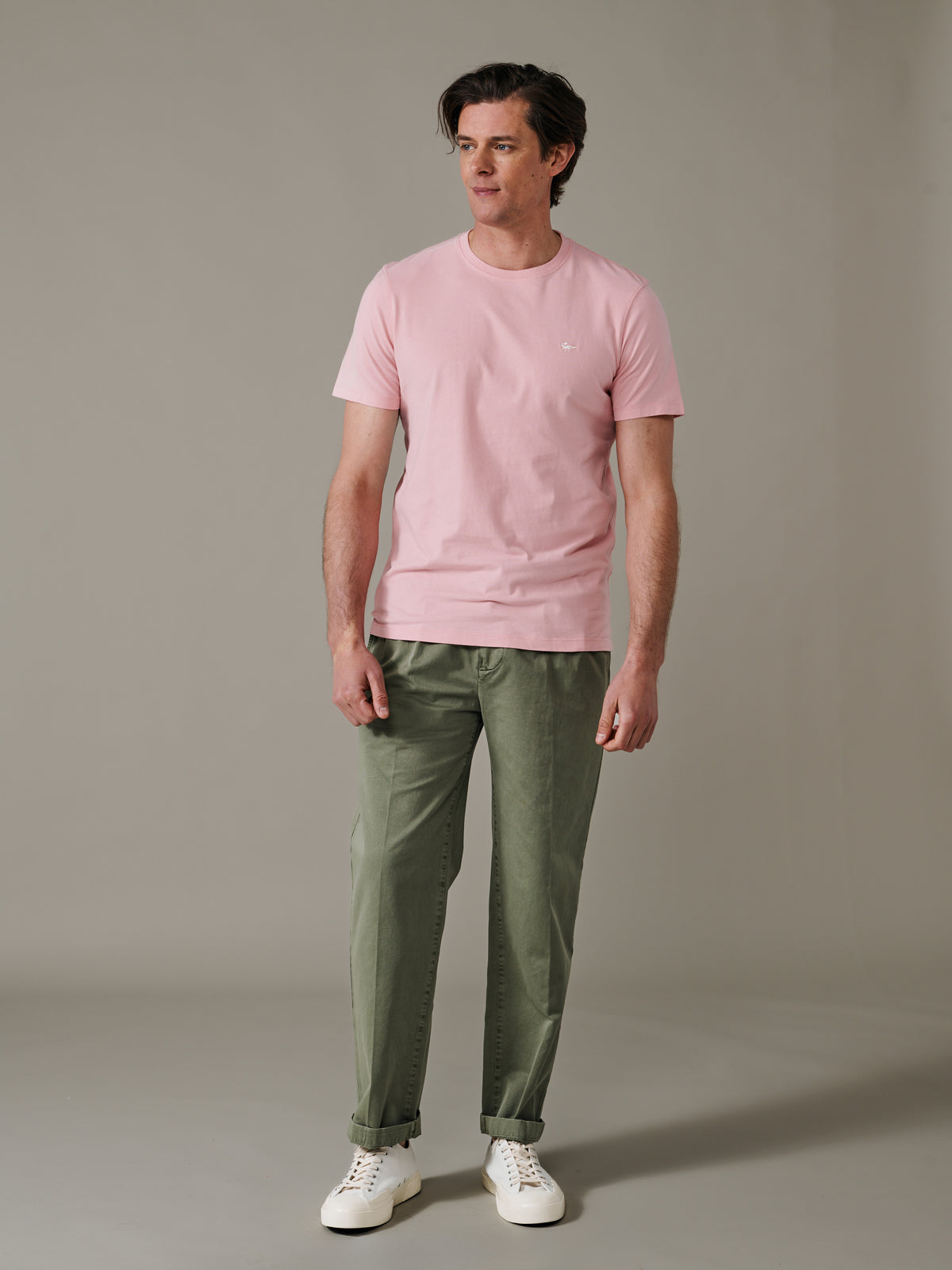Aubin Pink Aubin Organic Cotton T-Shirt | Classic Tee