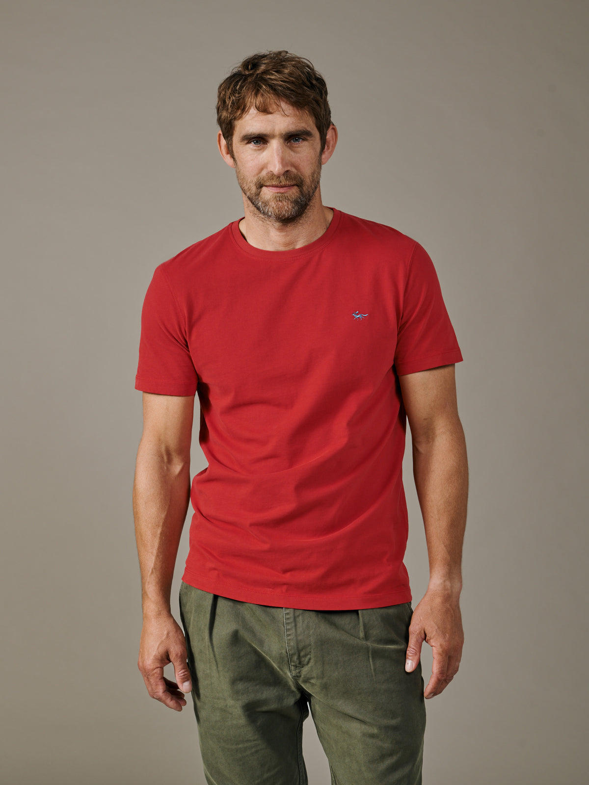 Aubin Rouge Aubin Organic Cotton T-Shirt | Classic Tee