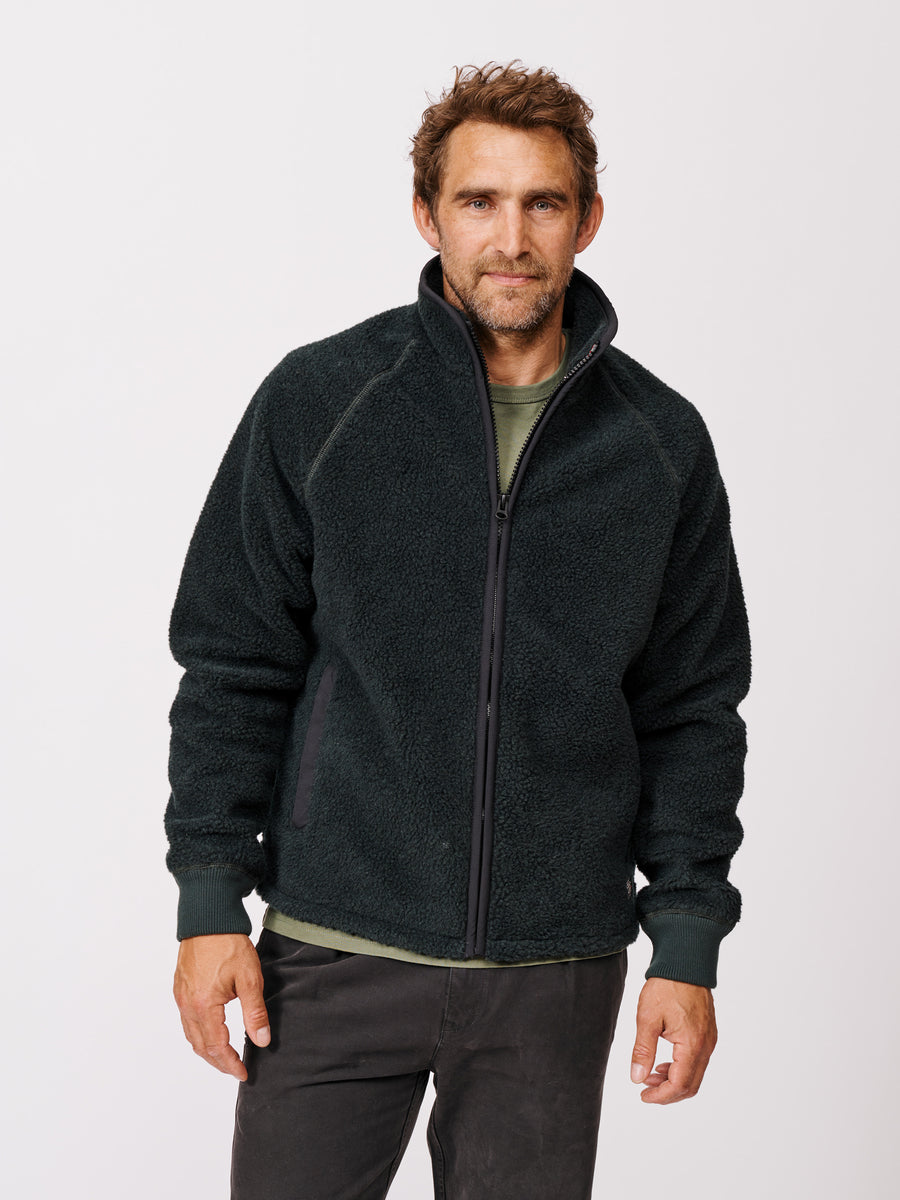 Rockliffe Wool Borg Jacket