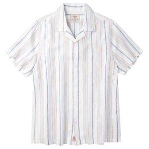Abbey Cuban Collar Short Sleeved Shirt