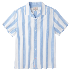 Abbey Cuban Collar Short Sleeved Shirt