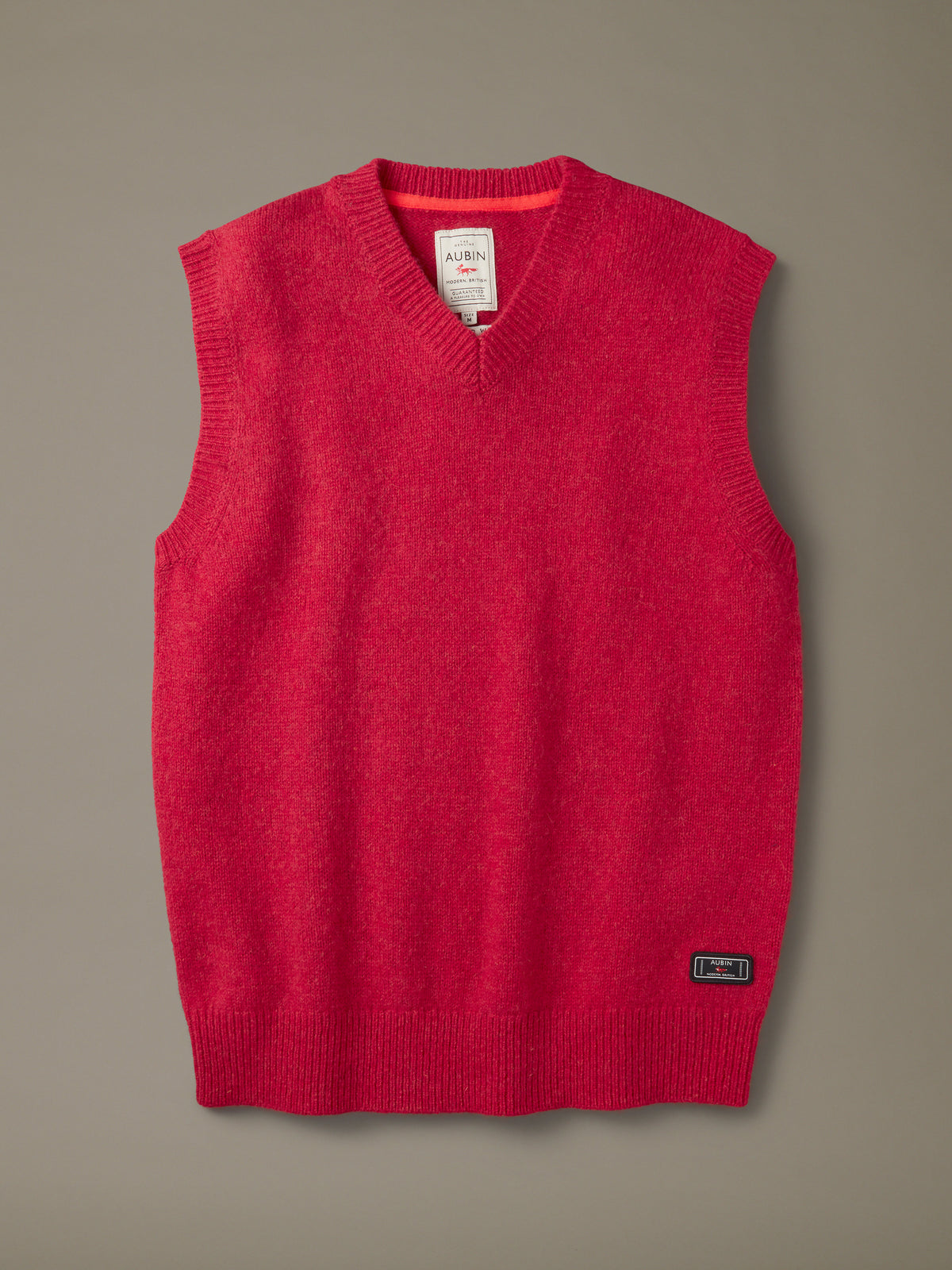 Aubin Rouge Ahberry Shetland Tank Top | Slipover