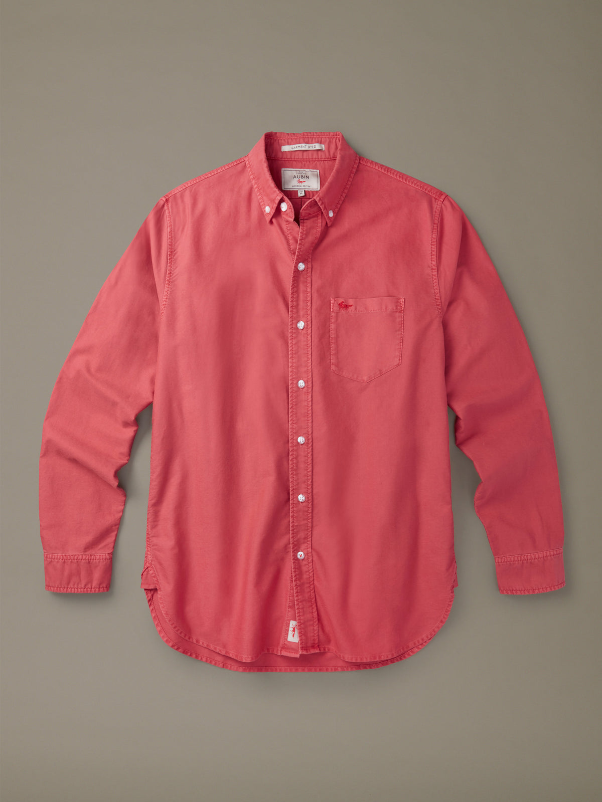 Aubin Rouge Aldridge Oxford Button Down Shirt | Oxford Shirt