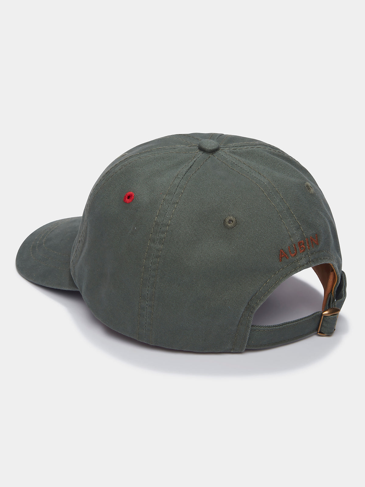 Aubin Khaki Fox Arnside Washed Twill Cap | Hats