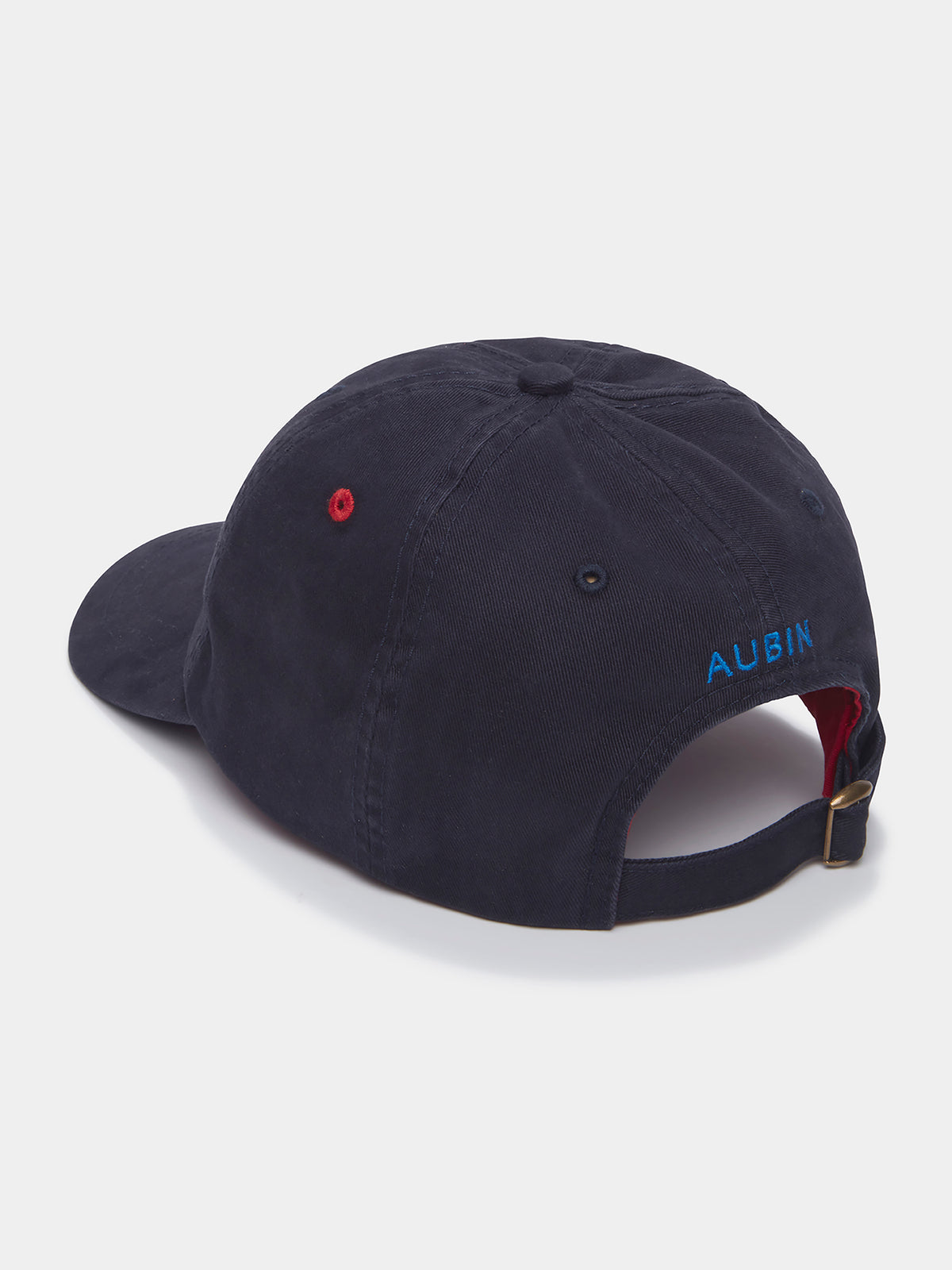 Aubin Navy Fox Arnside Washed Twill Cap | Hats