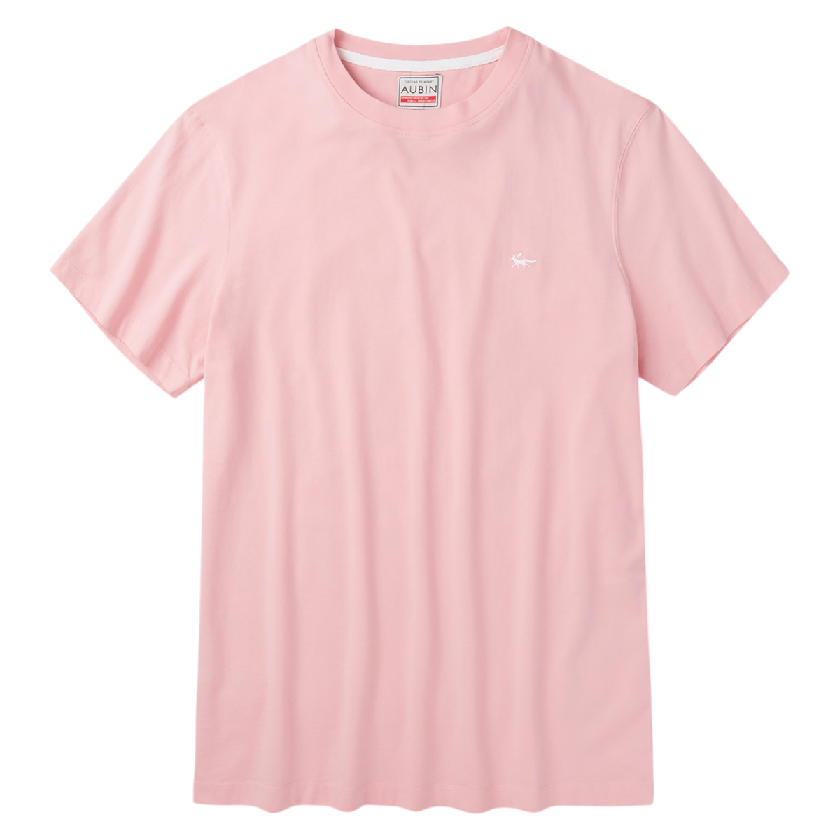 Aubin Pink Aubin Organic Cotton T-Shirt | Classic Tee