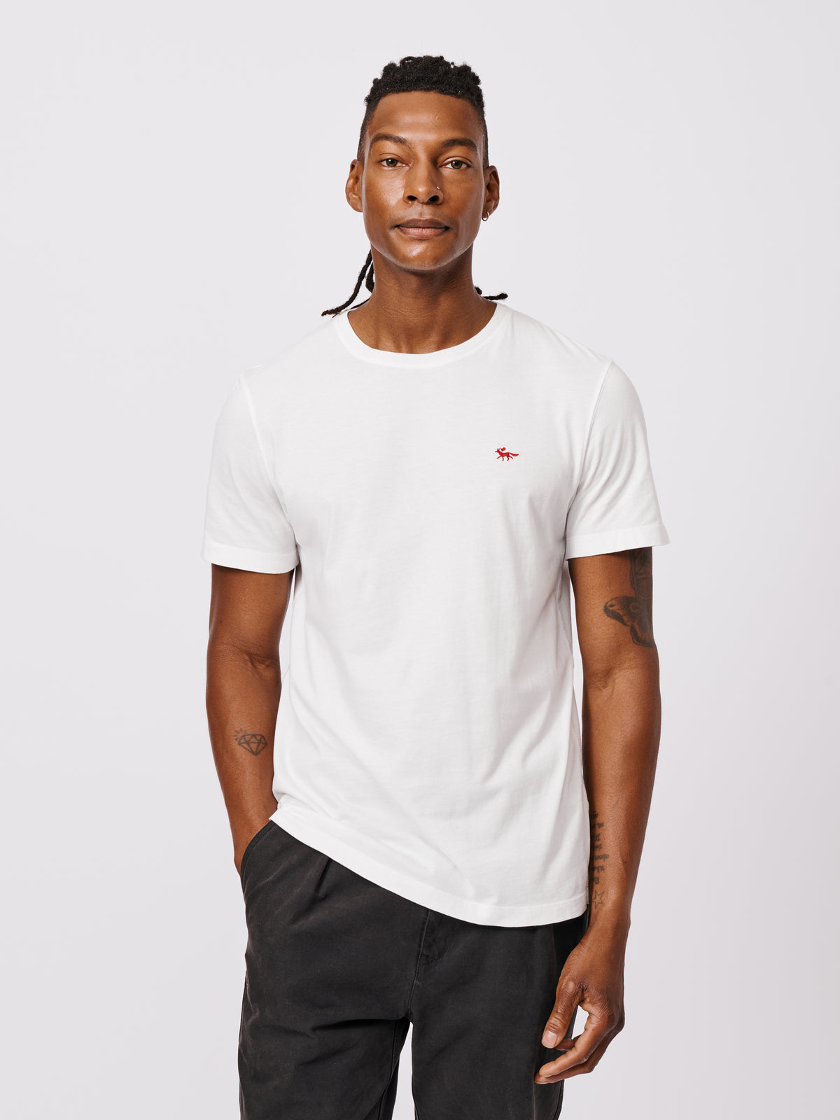 Aubin White Aubin Organic Cotton T-Shirt | Classic Tee