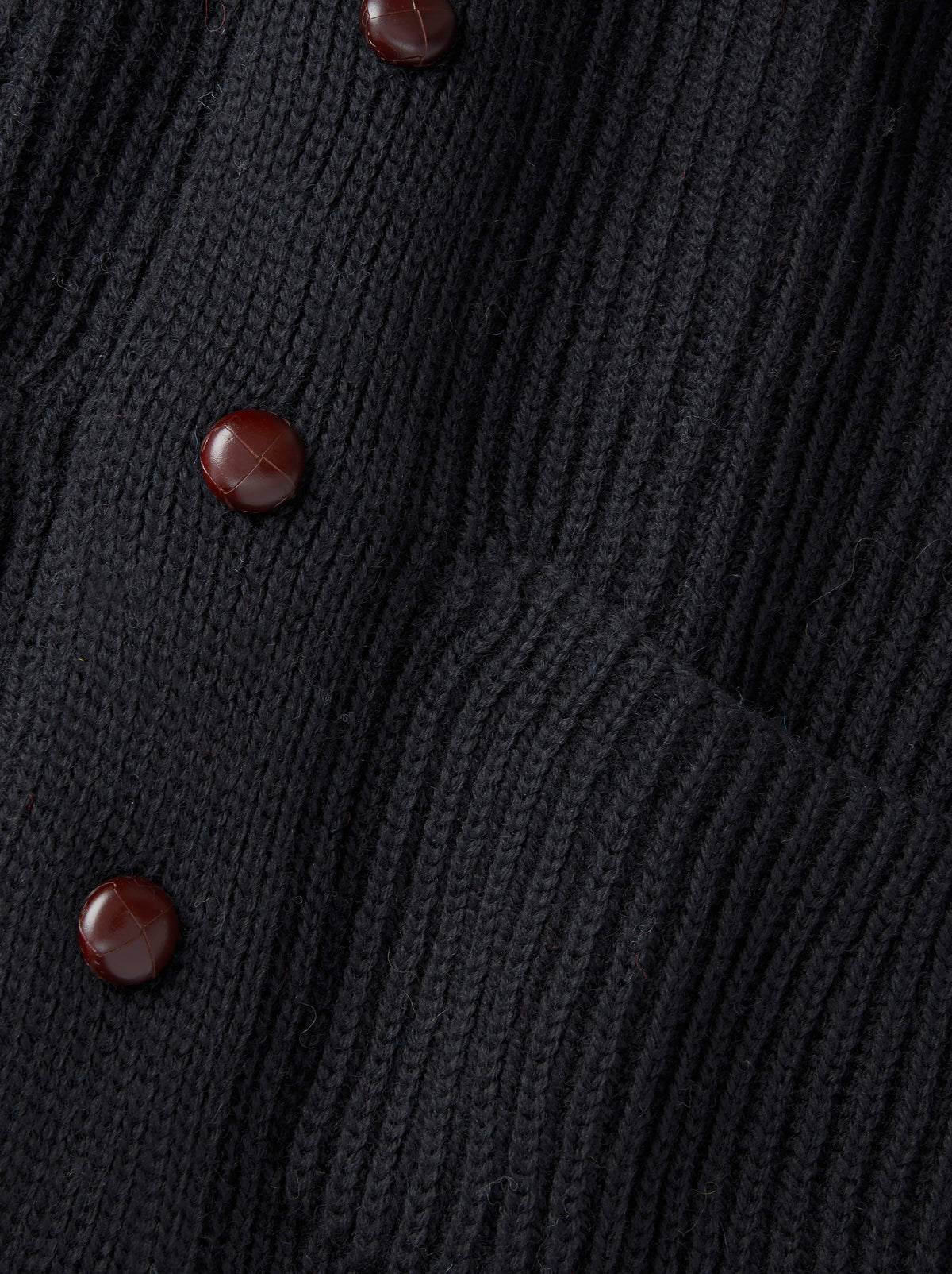 Aubin Black Earl Shawl Collar Cardigan | Cardigan