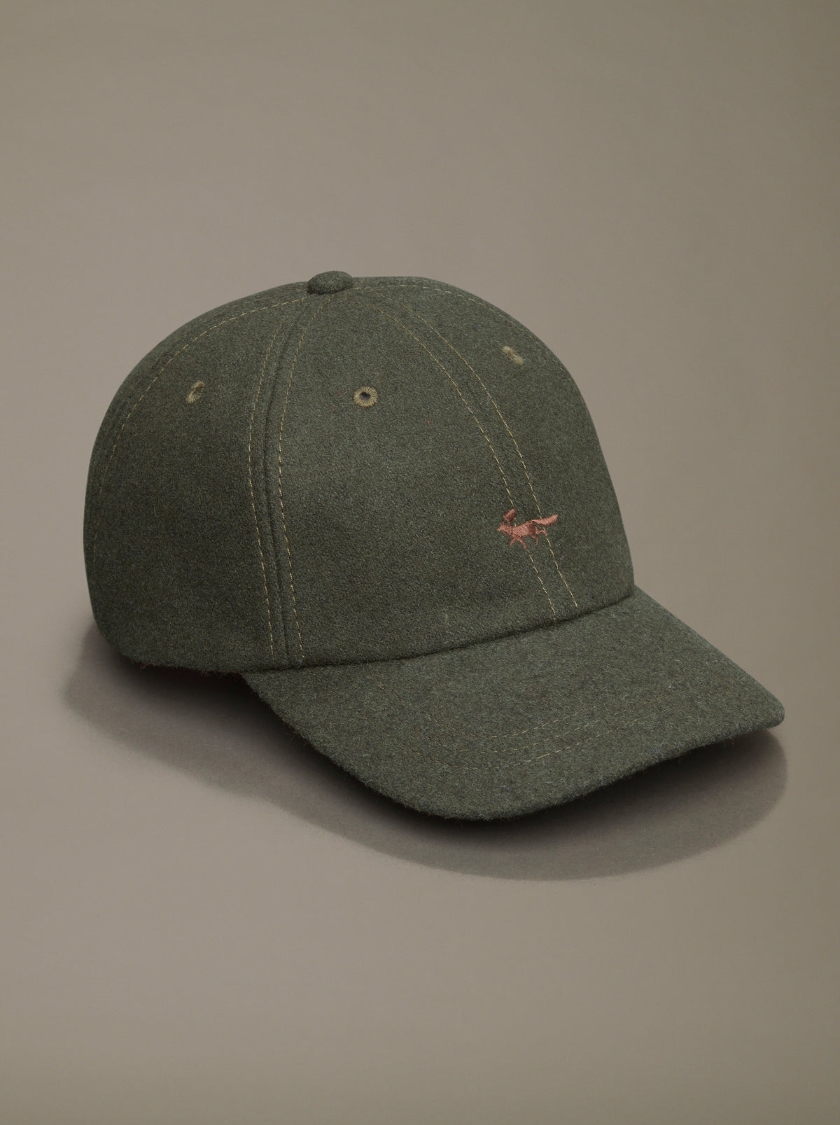 Aubin Khaki Bagby Flannel Cap | Hats