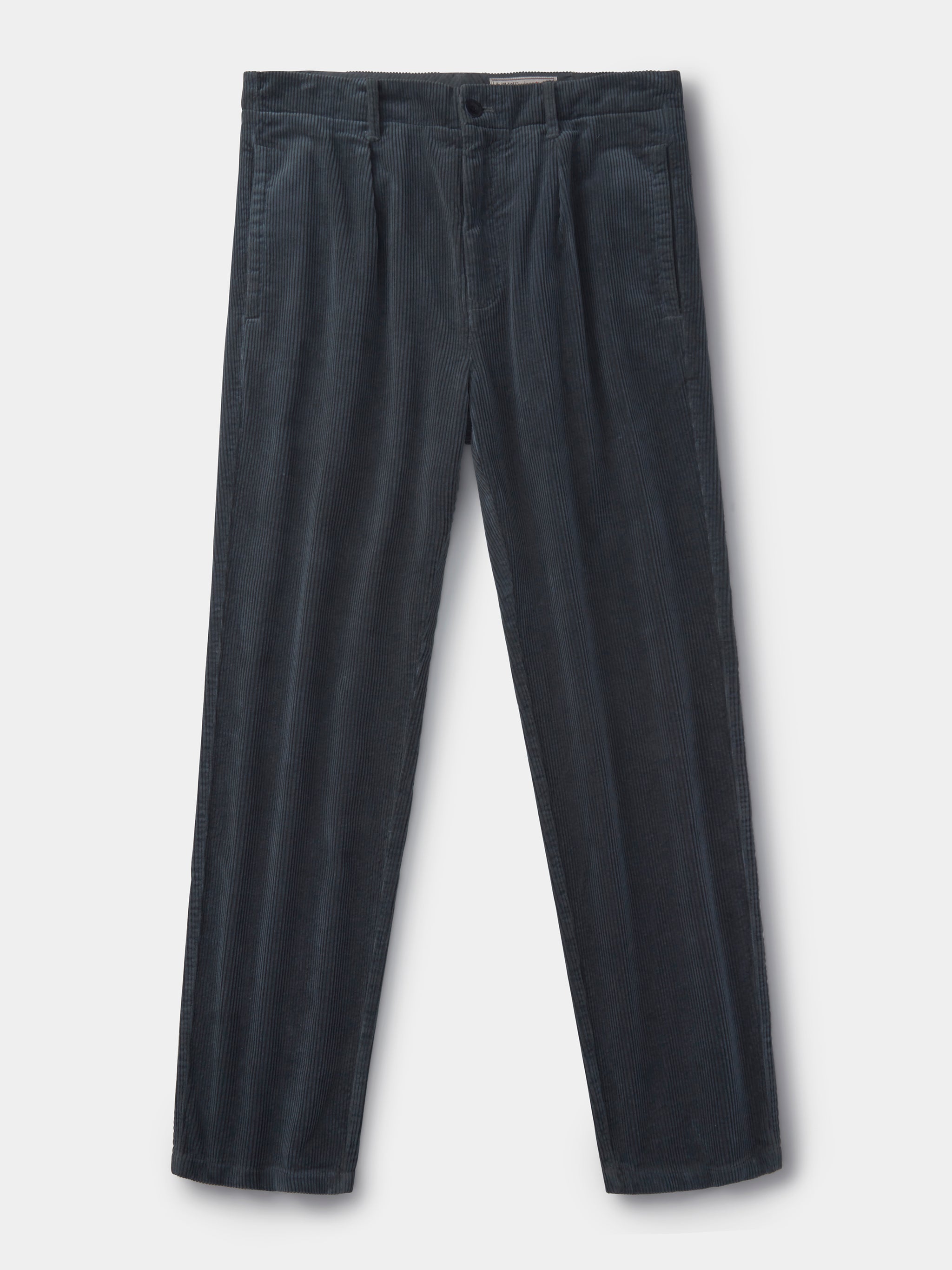 Khaki Barrowby Cord Trouser | Aubin