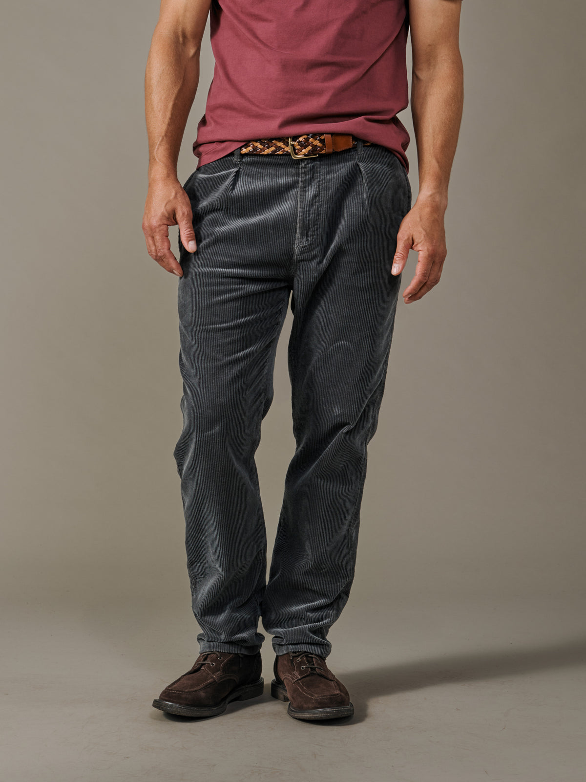 Aubin Charocal Barrowby Cord Trouser | Cord Trousers