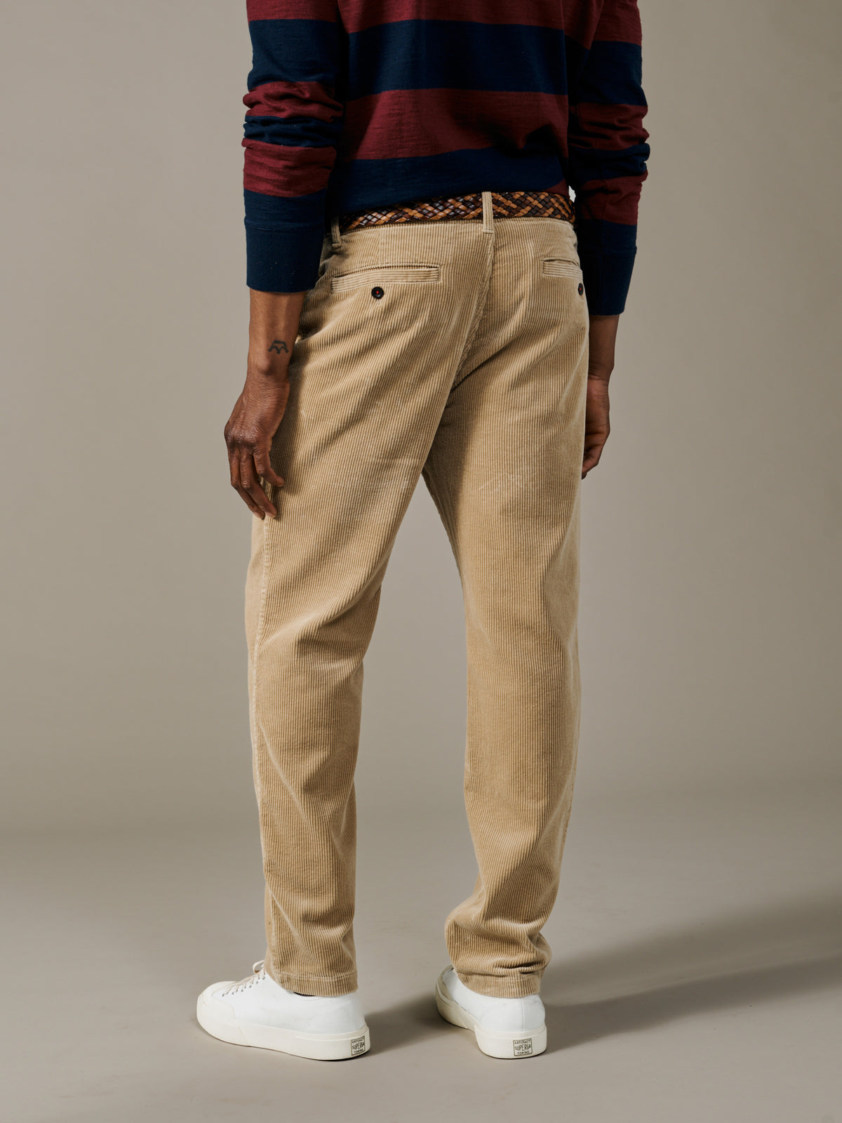 Aubin Stone Barrowby Cord Trouser | Cord Trousers