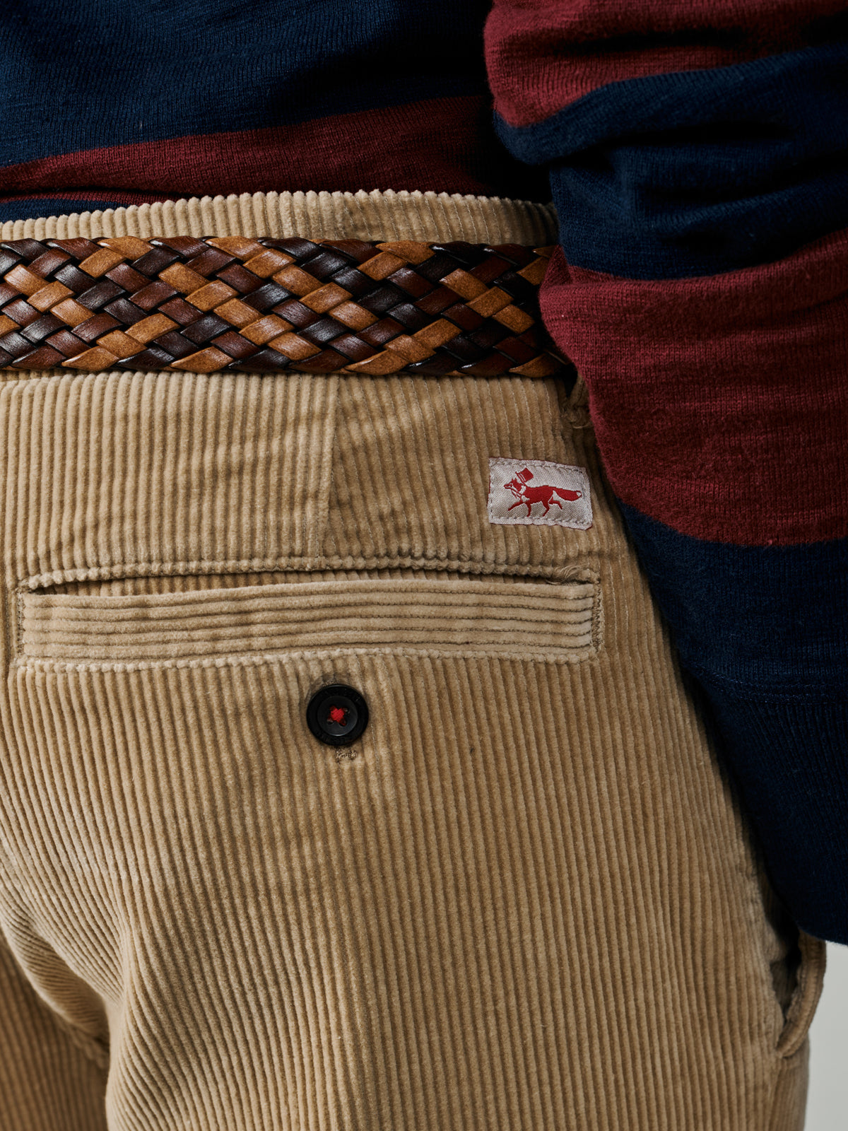 Aubin Stone Barrowby Cord Trouser | Cord Trousers