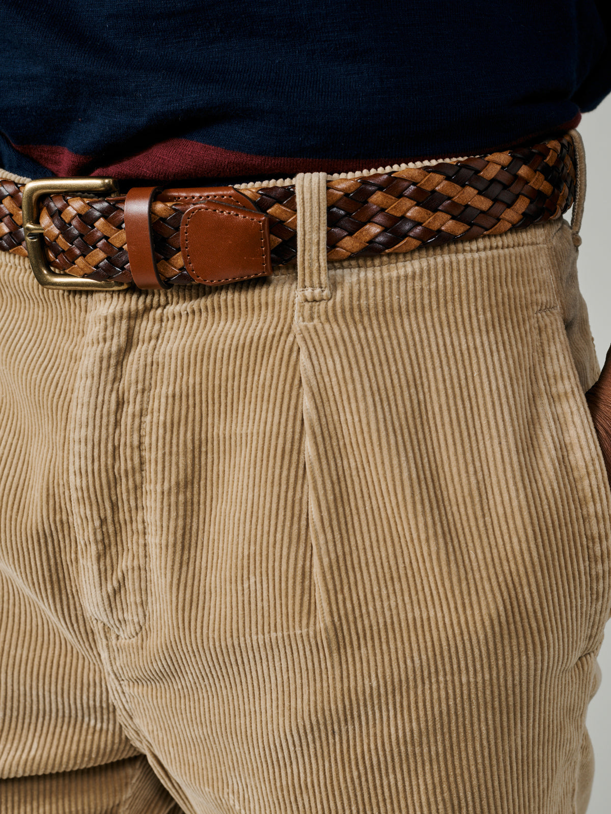 Aubin Stone Barrowby Cord Trouser | Cord Trousers