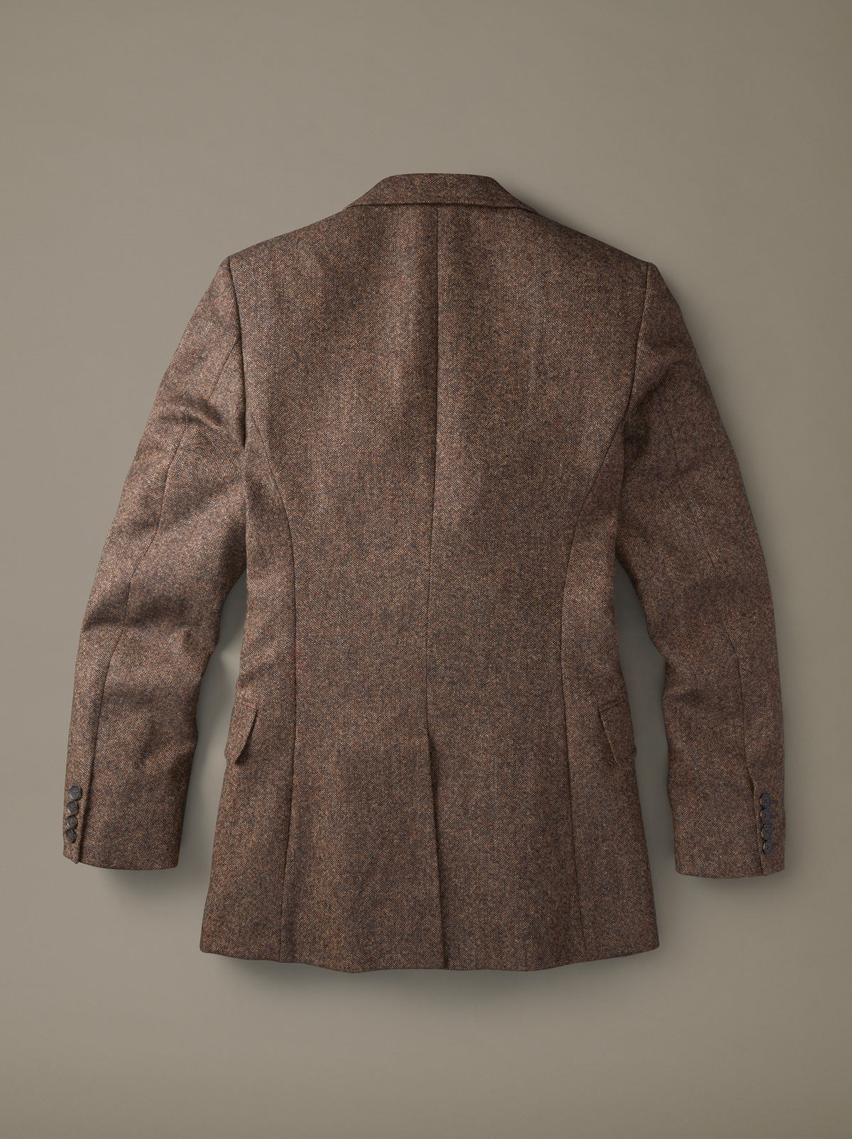 Aubin Donegal Suit Jacket, back view