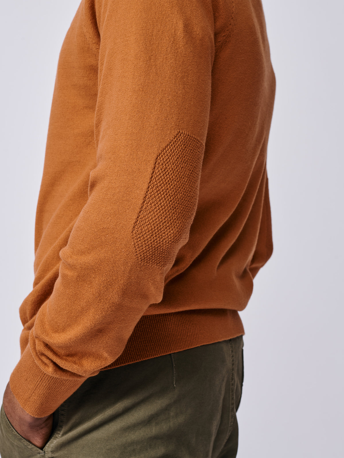Aubin Ginger Bonby Cotton Zip Neck | Zip Neck
