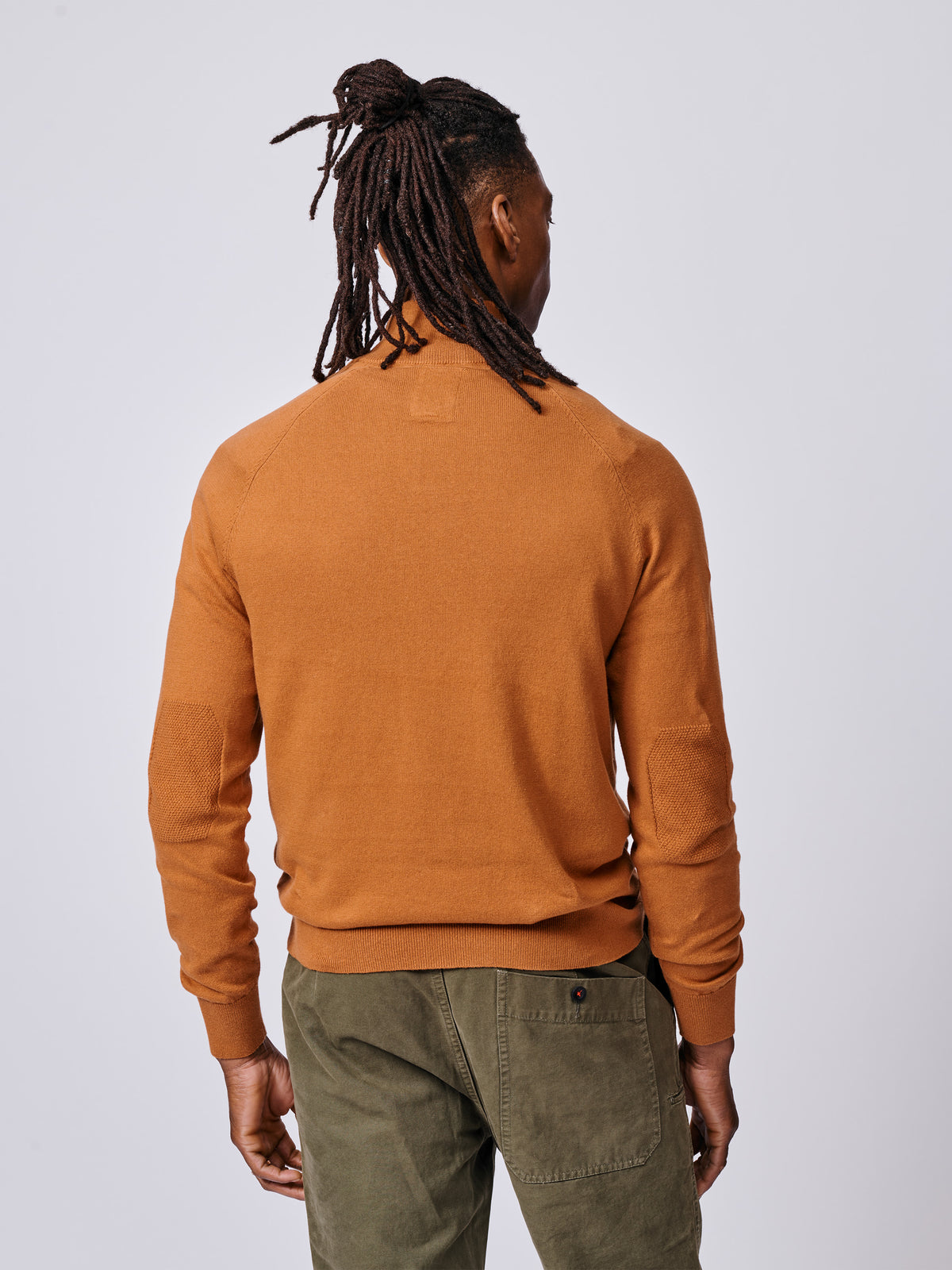 Aubin Ginger Bonby Cotton Zip Neck | Zip Neck