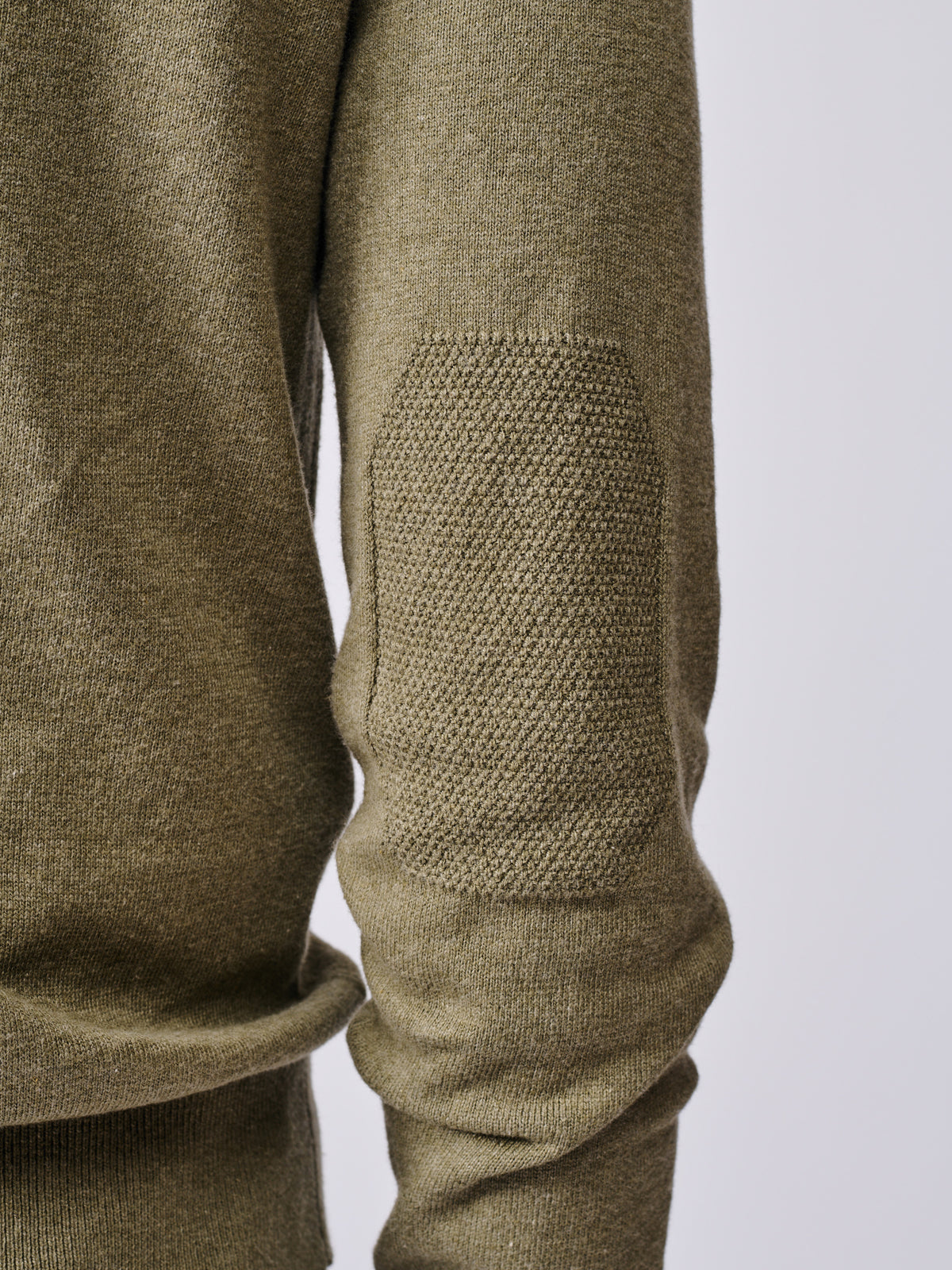 Aubin Sage Bonby Cotton Zip Neck | Zip Neck