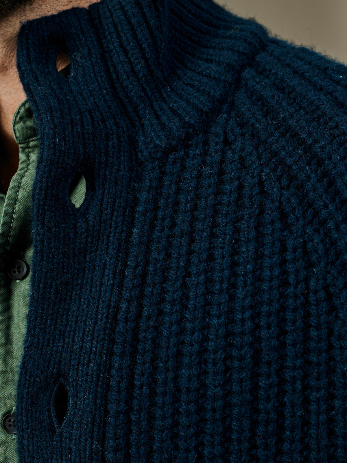 Aubin Navy Boyds Button Through Cardigan | Cardigan
