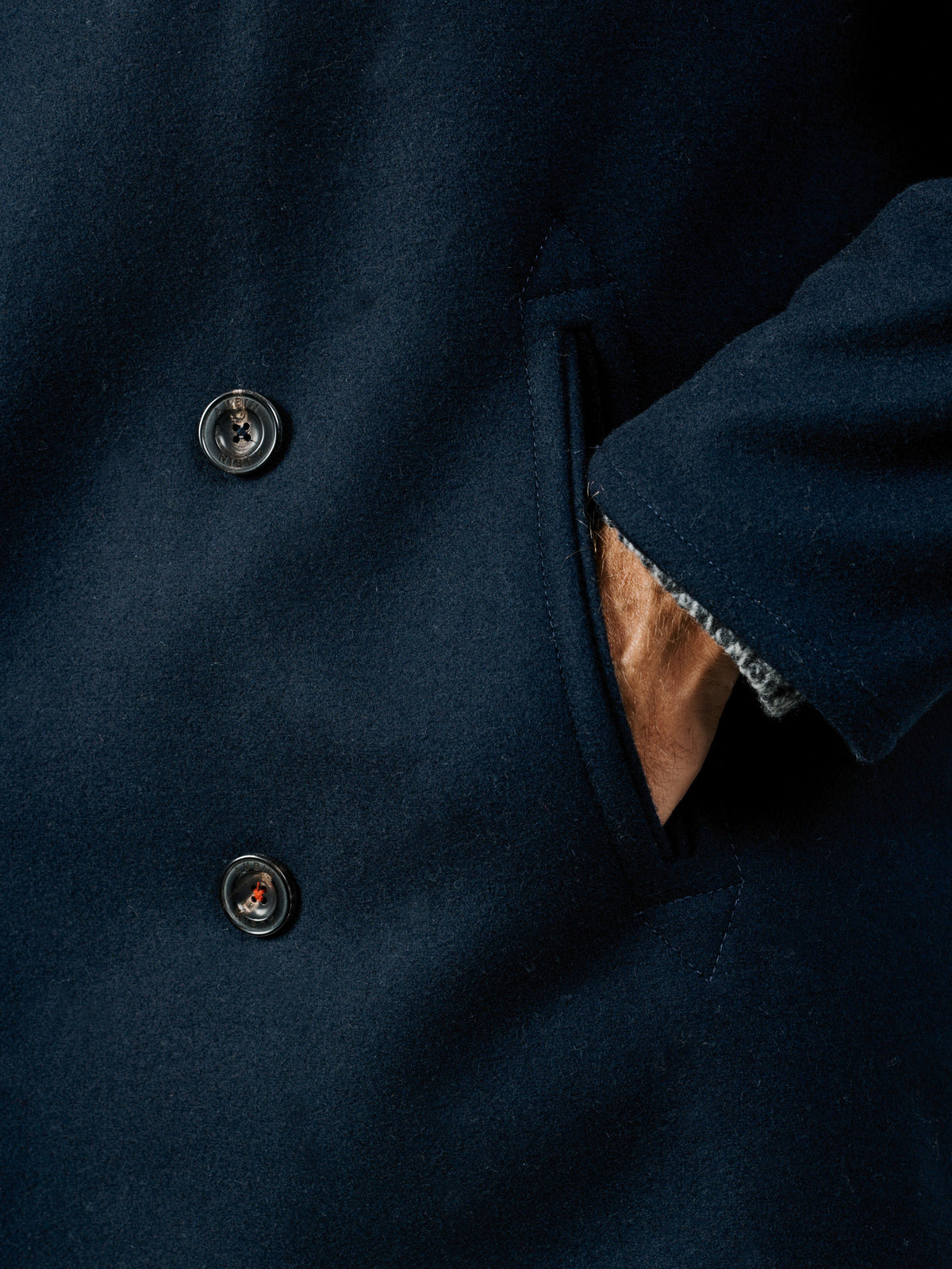 Aubin Navy Bridges Peacoat | Peacoat