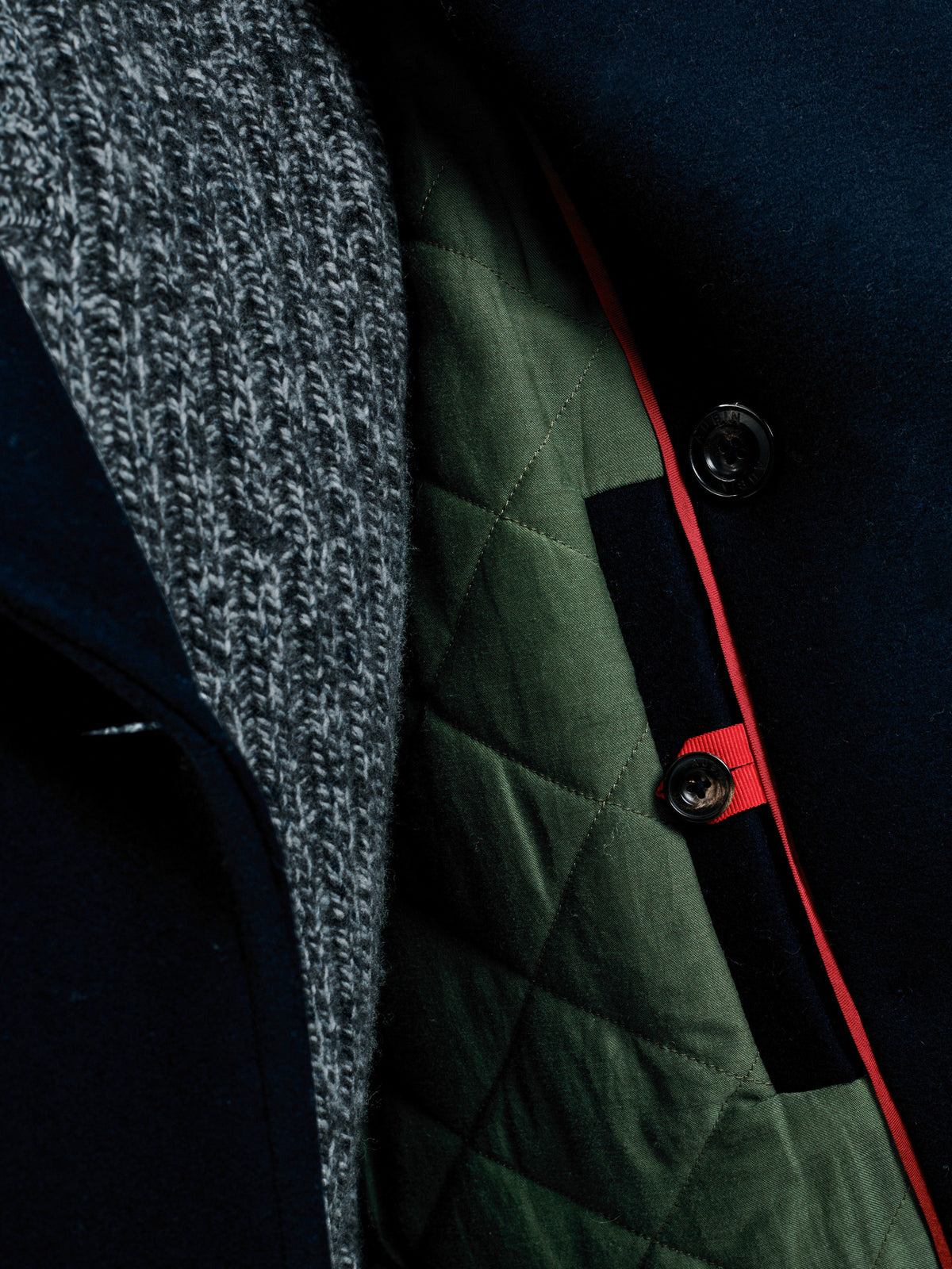 Aubin Navy Bridges Peacoat | Peacoat