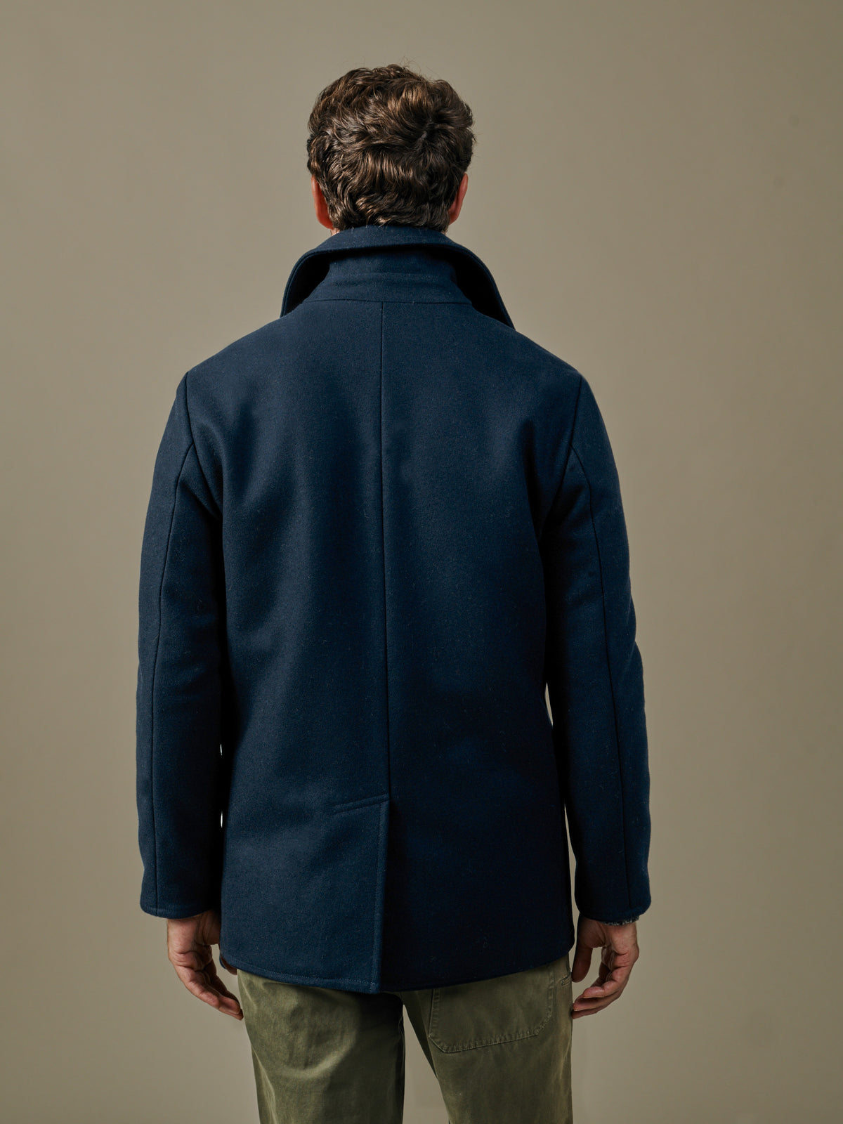 Aubin Navy Bridges Peacoat | Peacoat