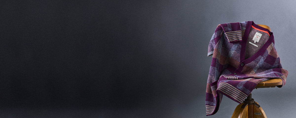 Aubin Knitwear Header Hero Image Banner