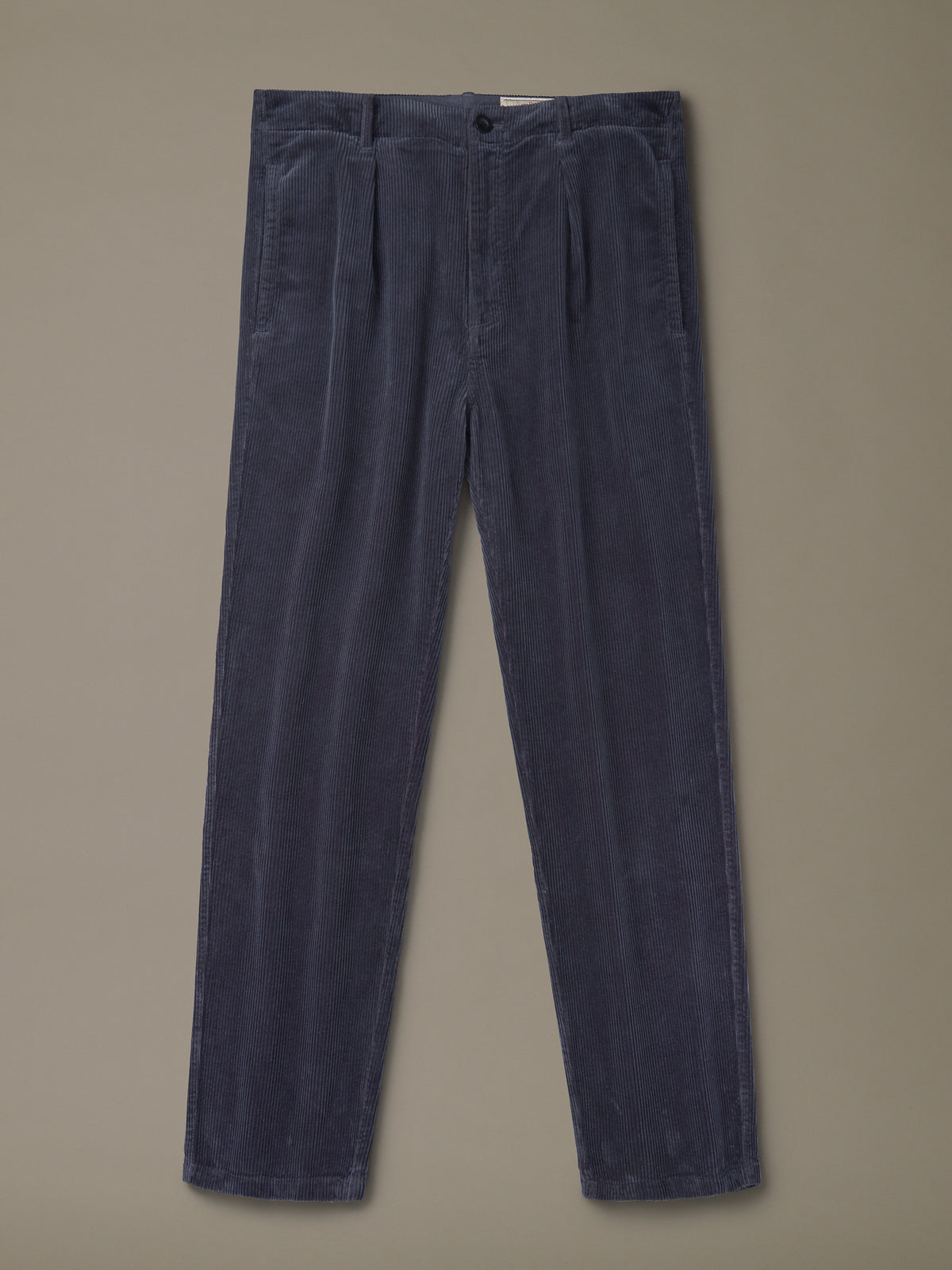 Aubin Navy Barrowby Cord Trouser | Cord Trousers