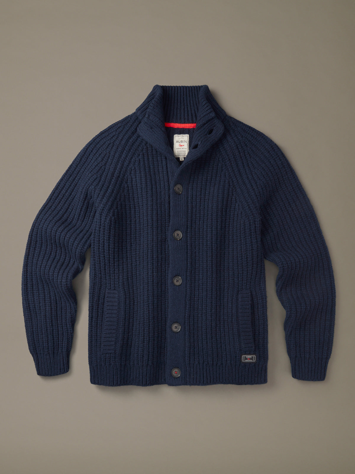 Aubin Navy Boyds Button Through Cardigan | Cardigan
