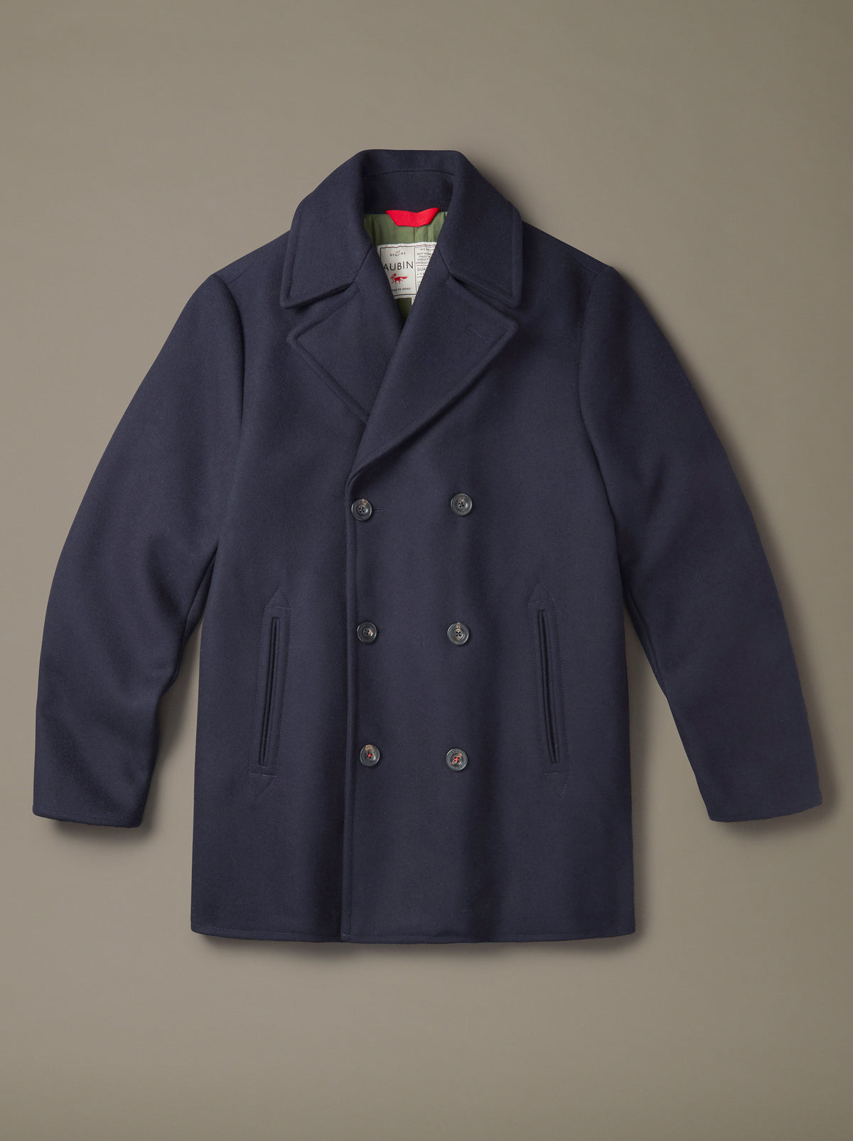 Aubin Navy Bridges Peacoat | Peacoat